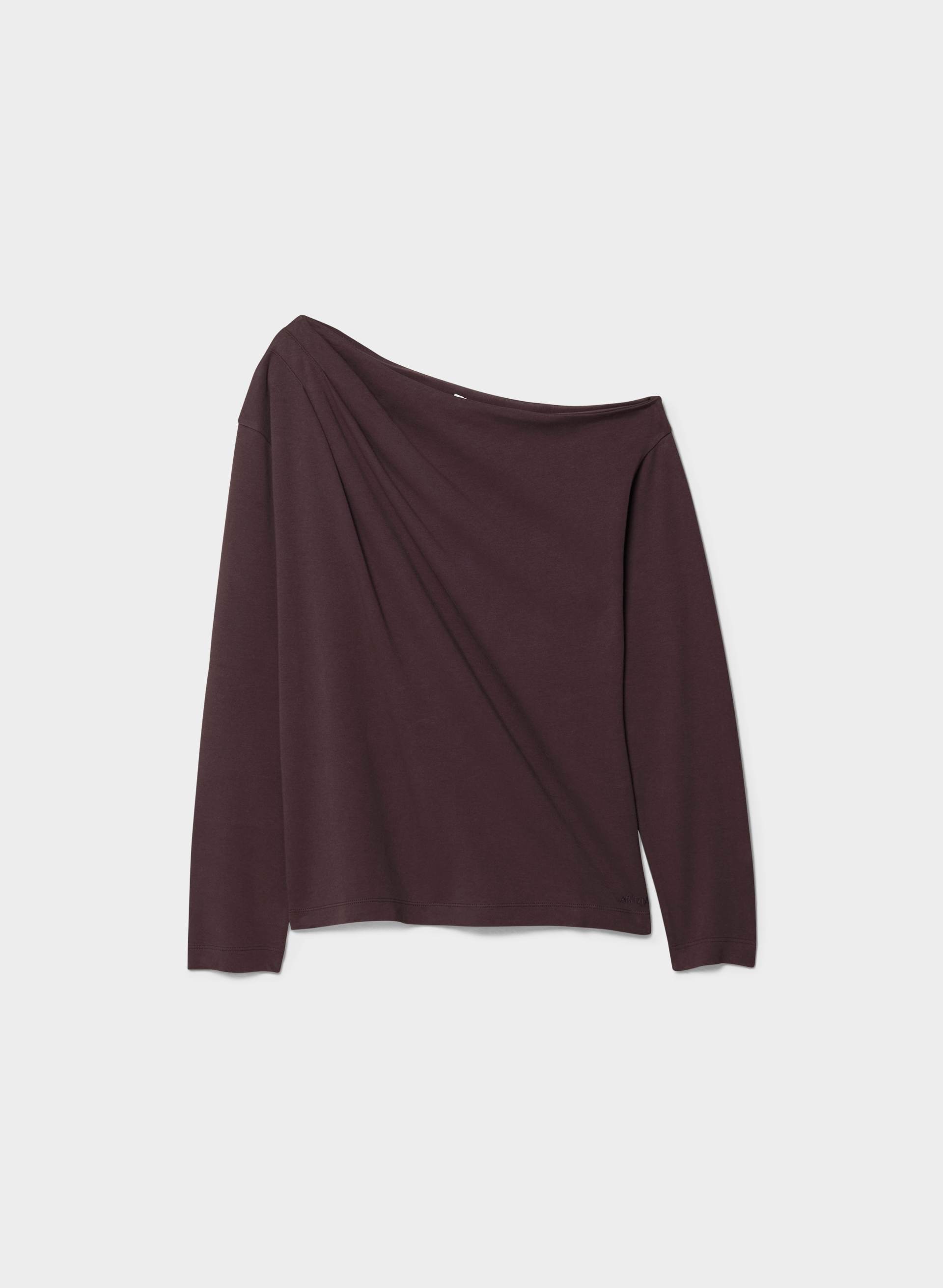 HAUT SCRIPT M. LONGUES - COTON INTERLOCK | Aritzia