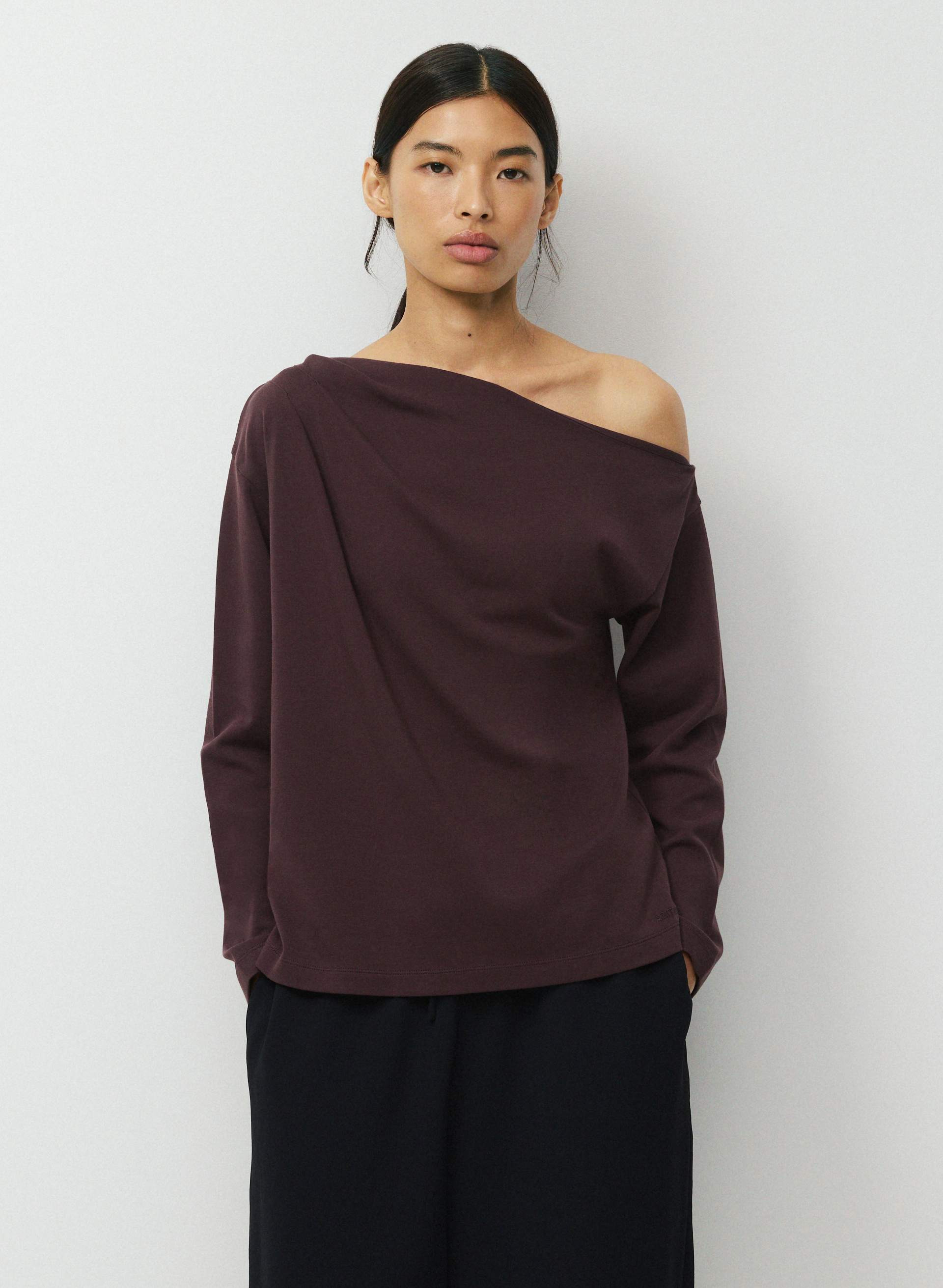 HAUT SCRIPT M. LONGUES - COTON INTERLOCK | Aritzia