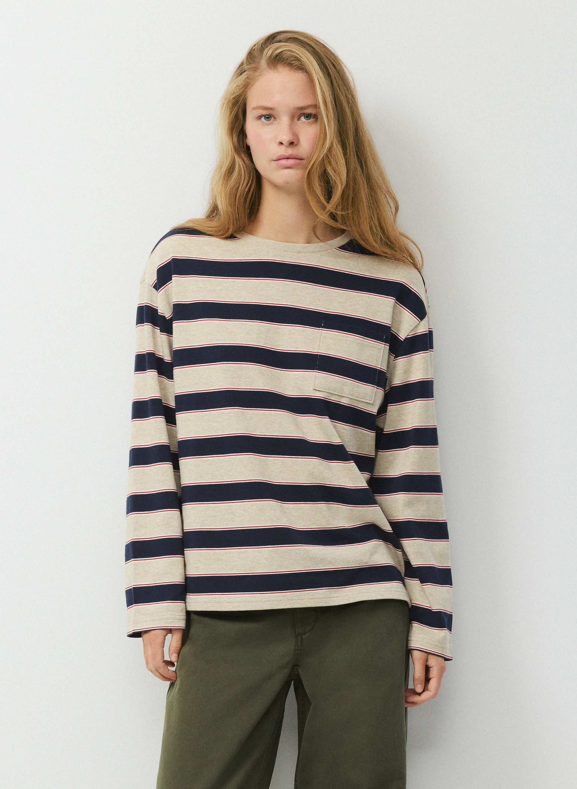 MIGHTY COTTON™ FLETCH LONGSLEEVE | Aritzia