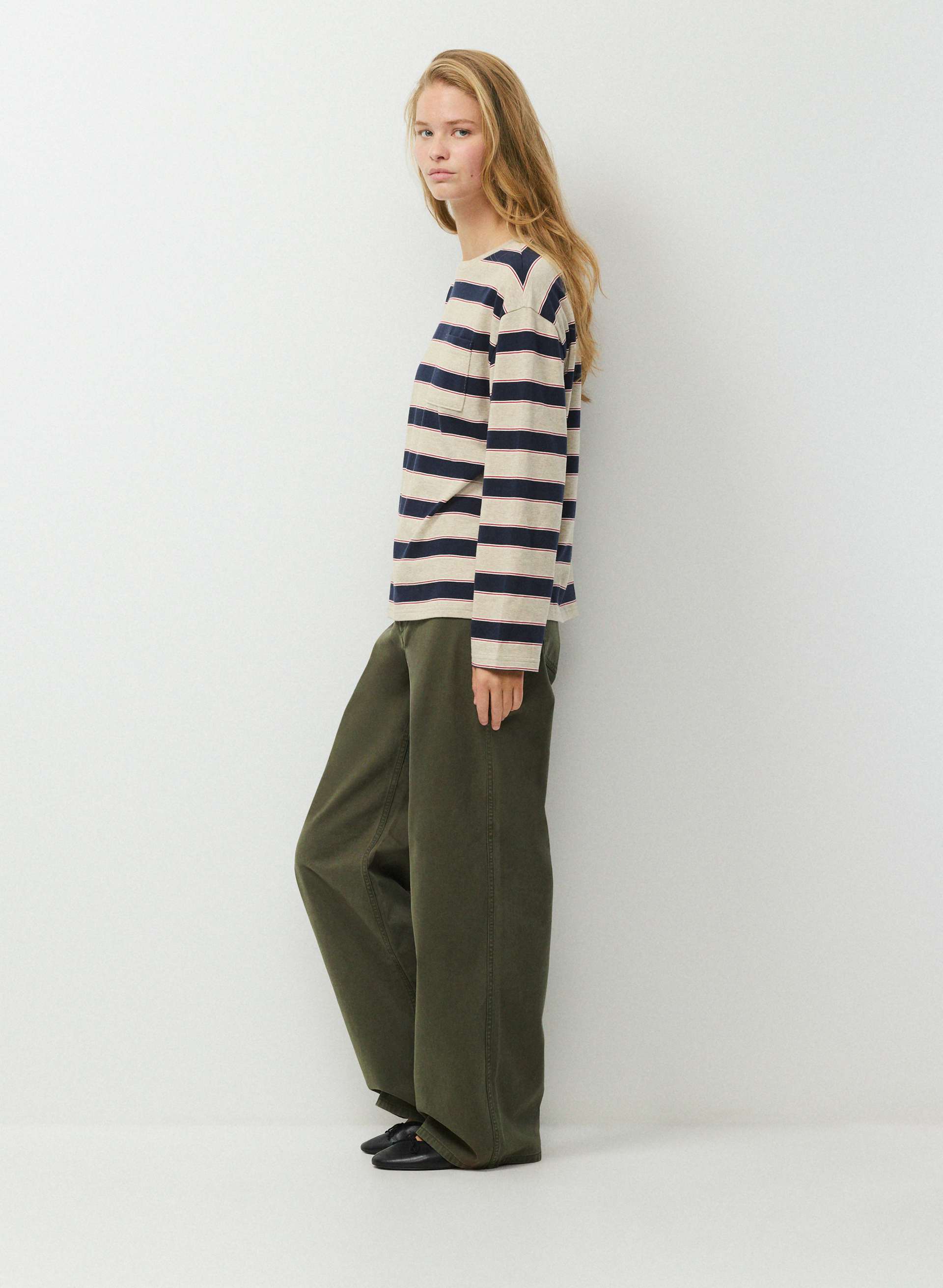 MIGHTY COTTON™ FLETCH LONGSLEEVE | Aritzia