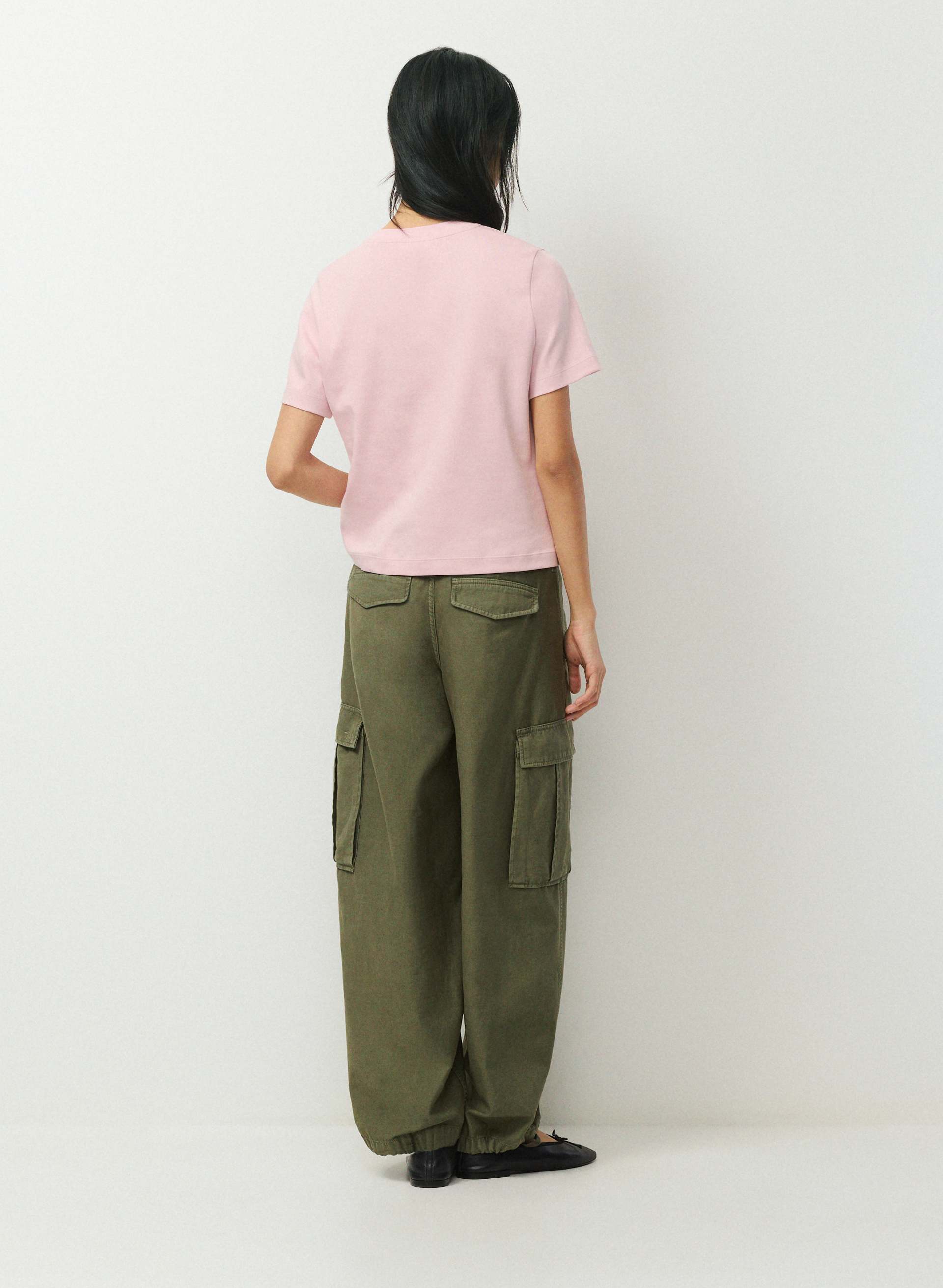 INTERLOCK COTTON FUNCTION T-SHIRT | Aritzia