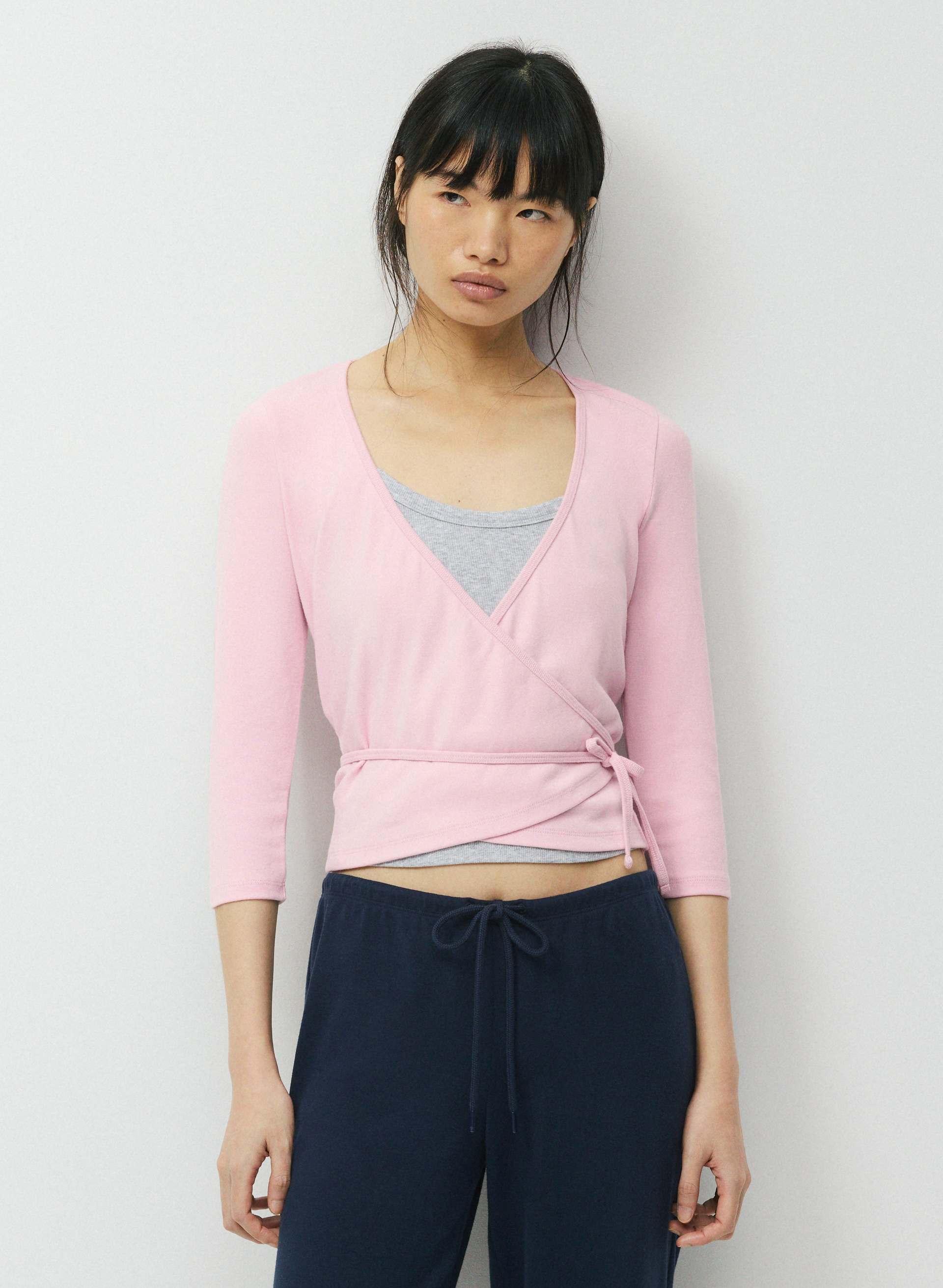 BESTHUG™ AMULET WRAP TOP | Aritzia
