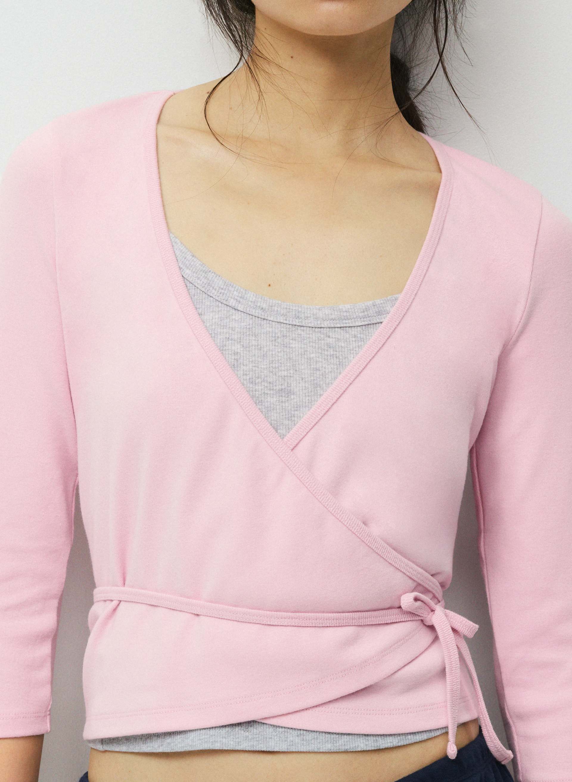 BESTHUG™ AMULET WRAP TOP | Aritzia