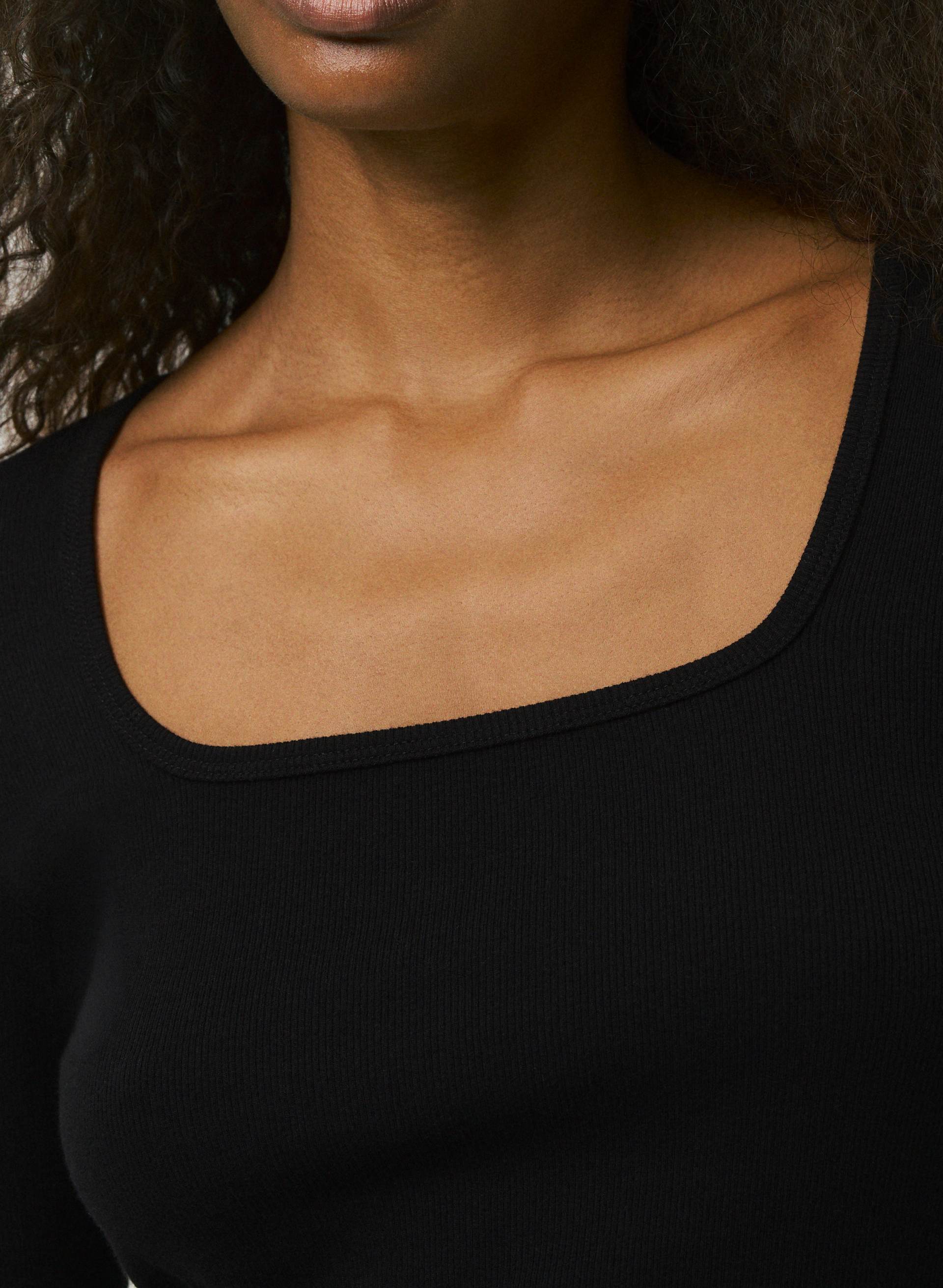 HOMESTRETCH™ RIB FREQUENCY LONGSLEEVE | Aritzia