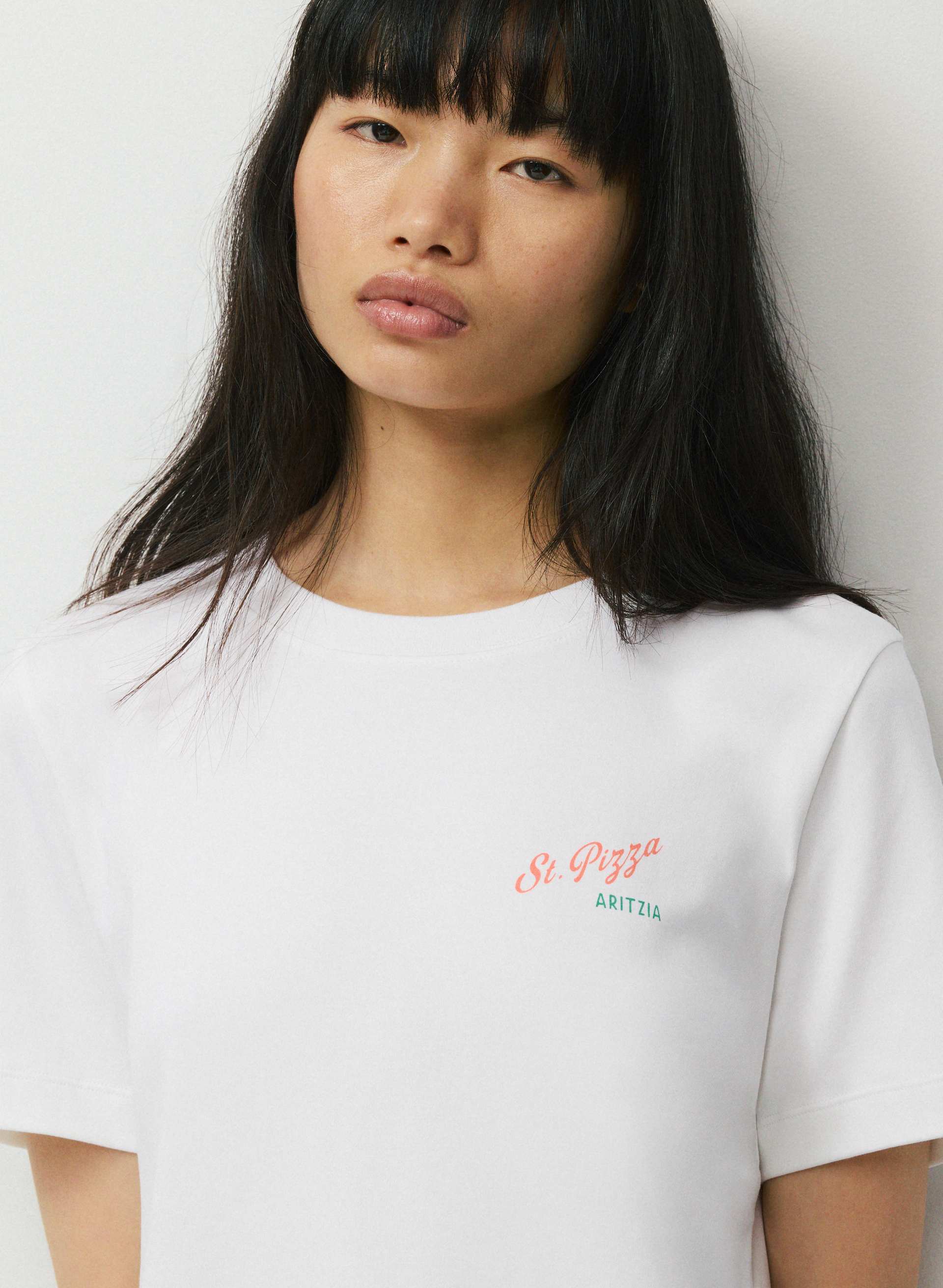 INTERLOCK COTTON FUNCTION T-SHIRT | Aritzia
