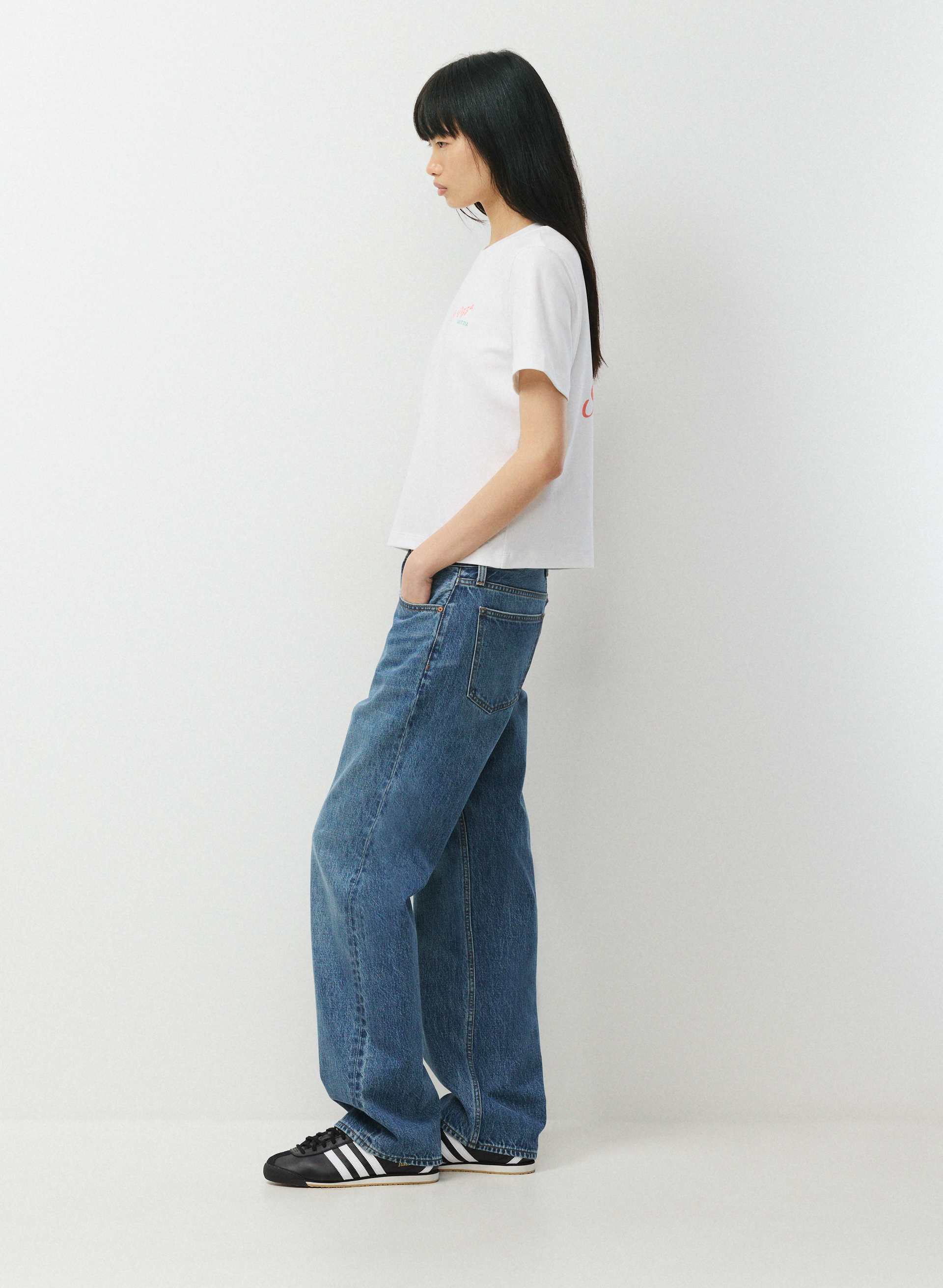 INTERLOCK COTTON FUNCTION T-SHIRT | Aritzia