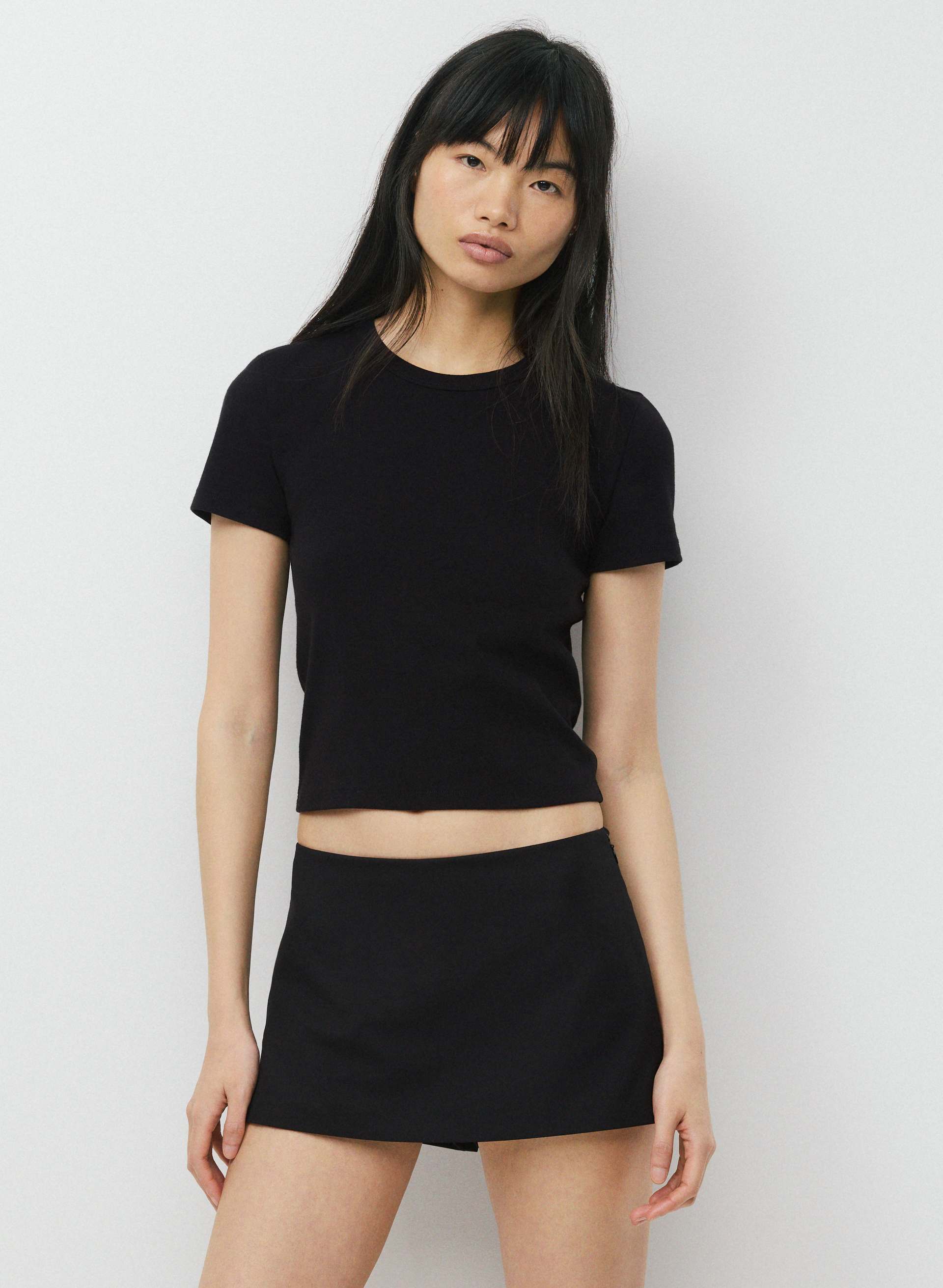 BestHug™ Little Ribbed T-Shirt | Aritzia US