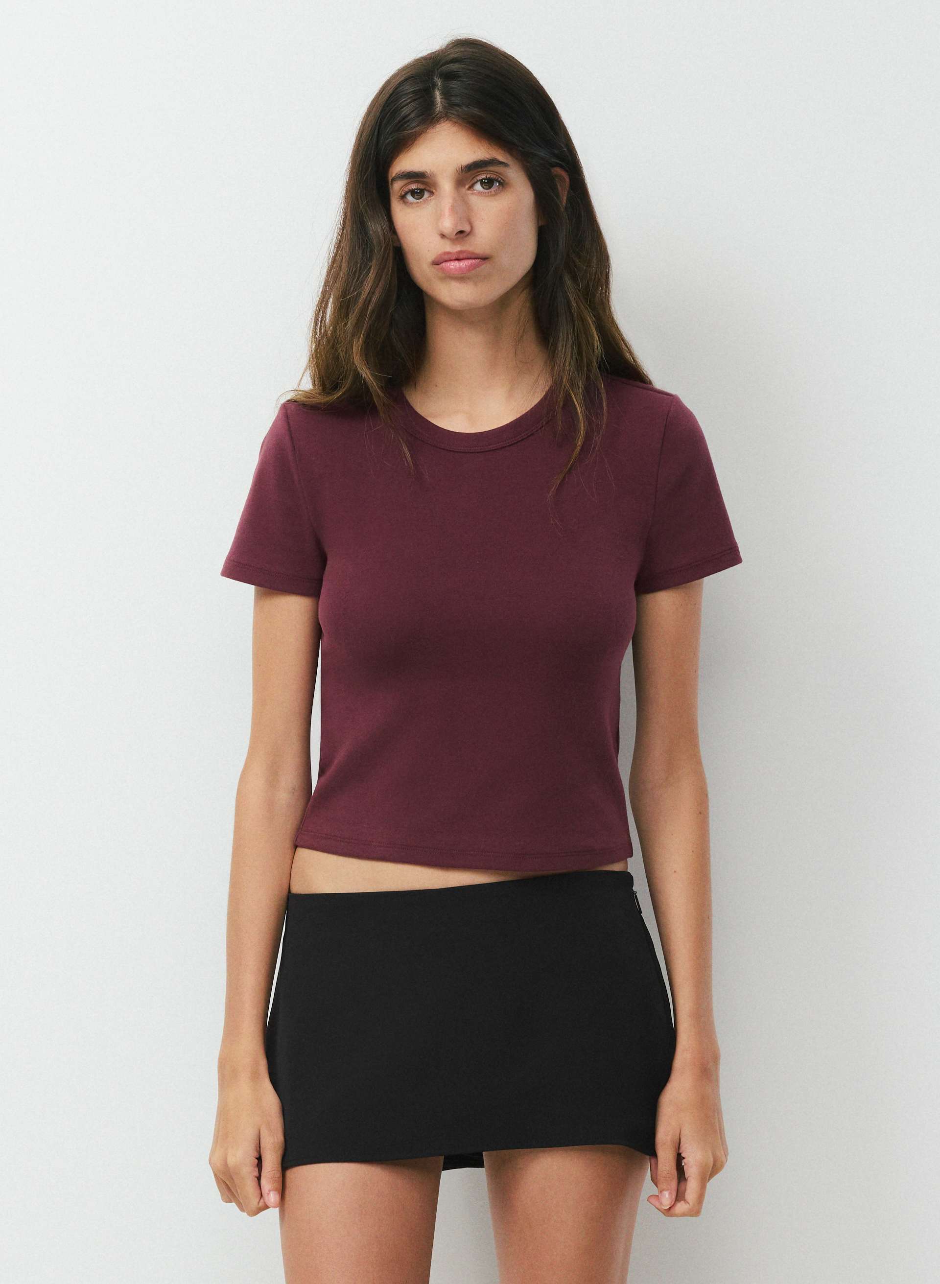 LITTLE RIBBED T-SHIRT | Aritzia