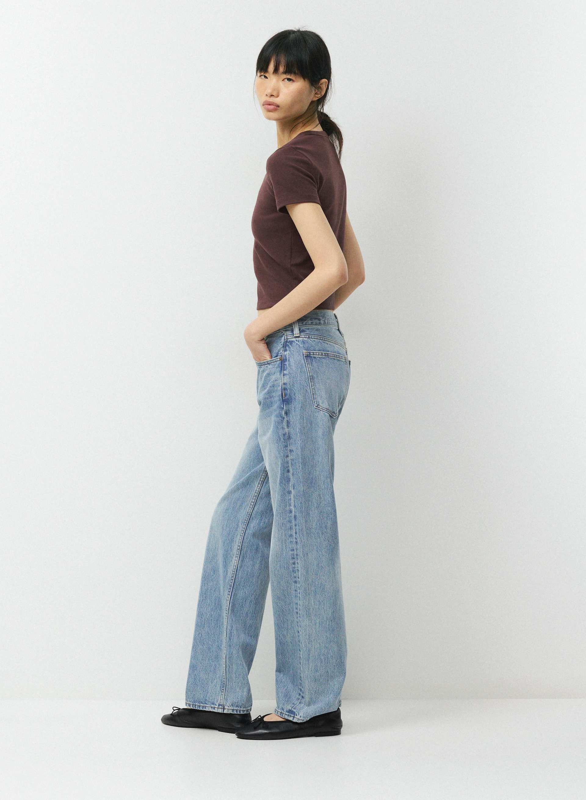 LITTLE RIBBED T-SHIRT | Aritzia