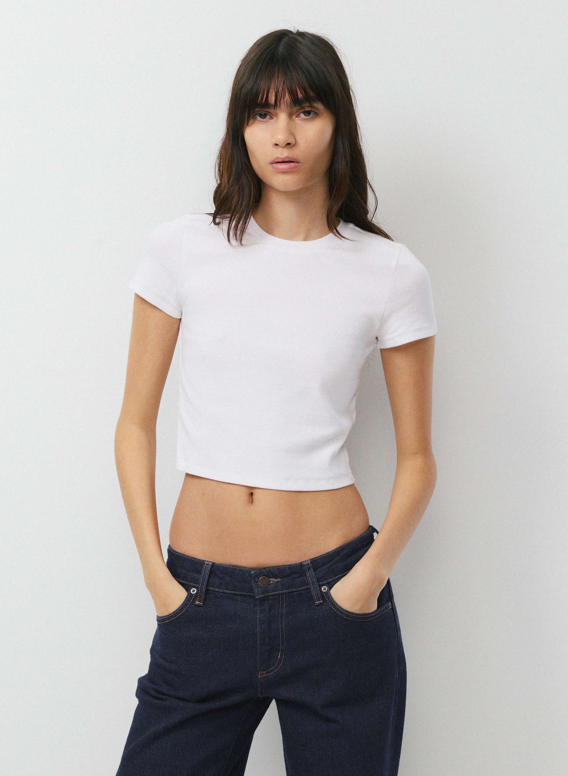 HOMESTRETCH™ RIB TUNE WAIST T-SHIRT | Aritzia