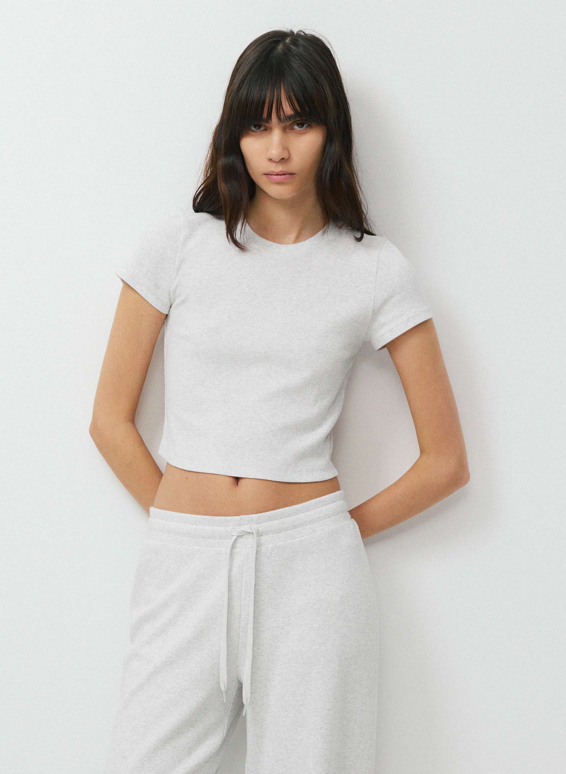HomeStretch™ Rib Tune Waist T-Shirt | Aritzia US