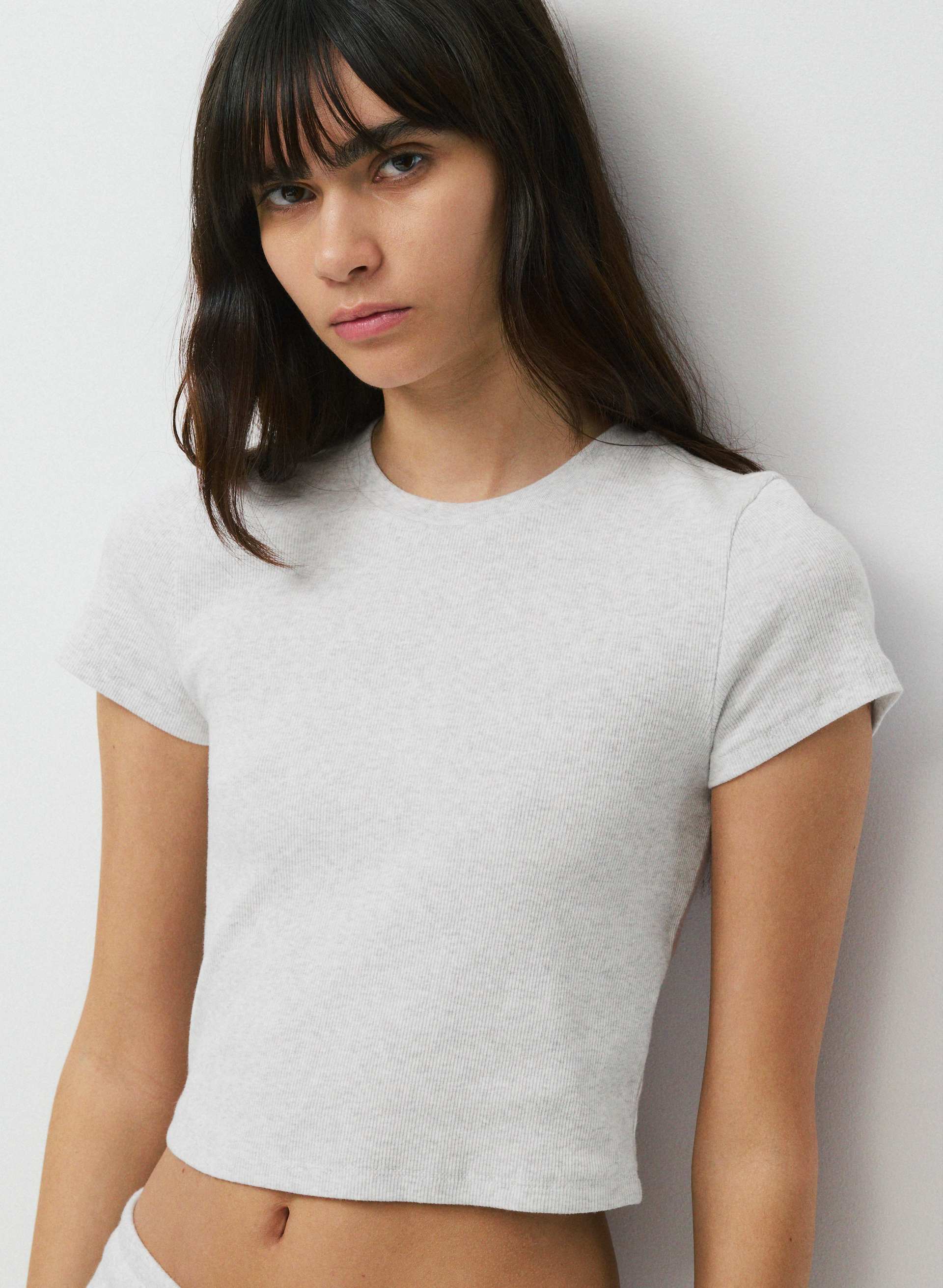HomeStretch™ Rib Tune Waist T-Shirt | Aritzia US