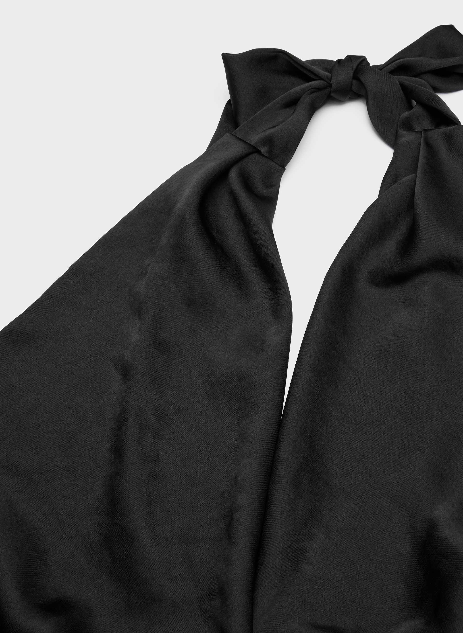 MARTINI SATIN HALTER TOP | Aritzia