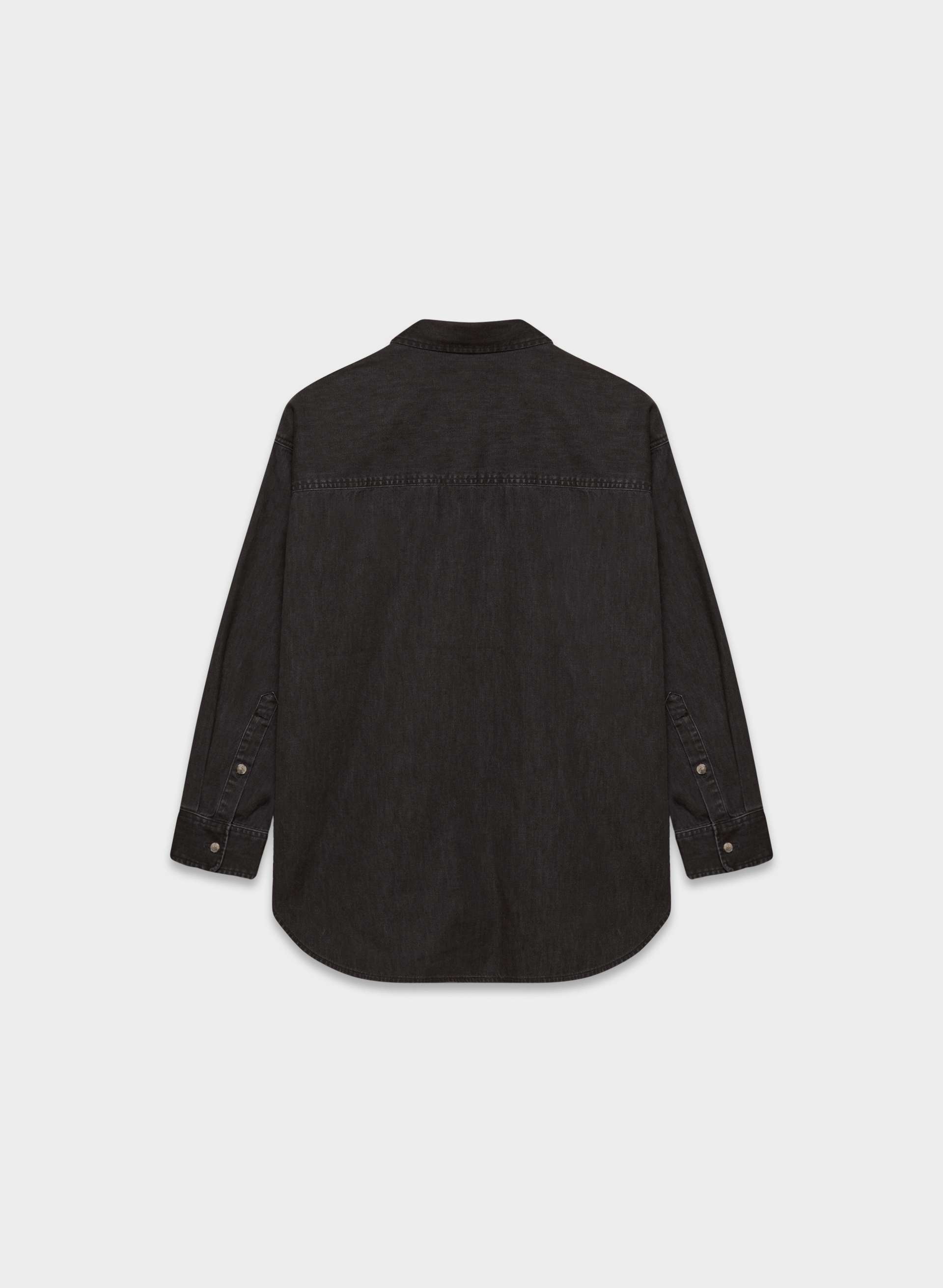 THE '80S COMFY DENIM SHIRT | Aritzia