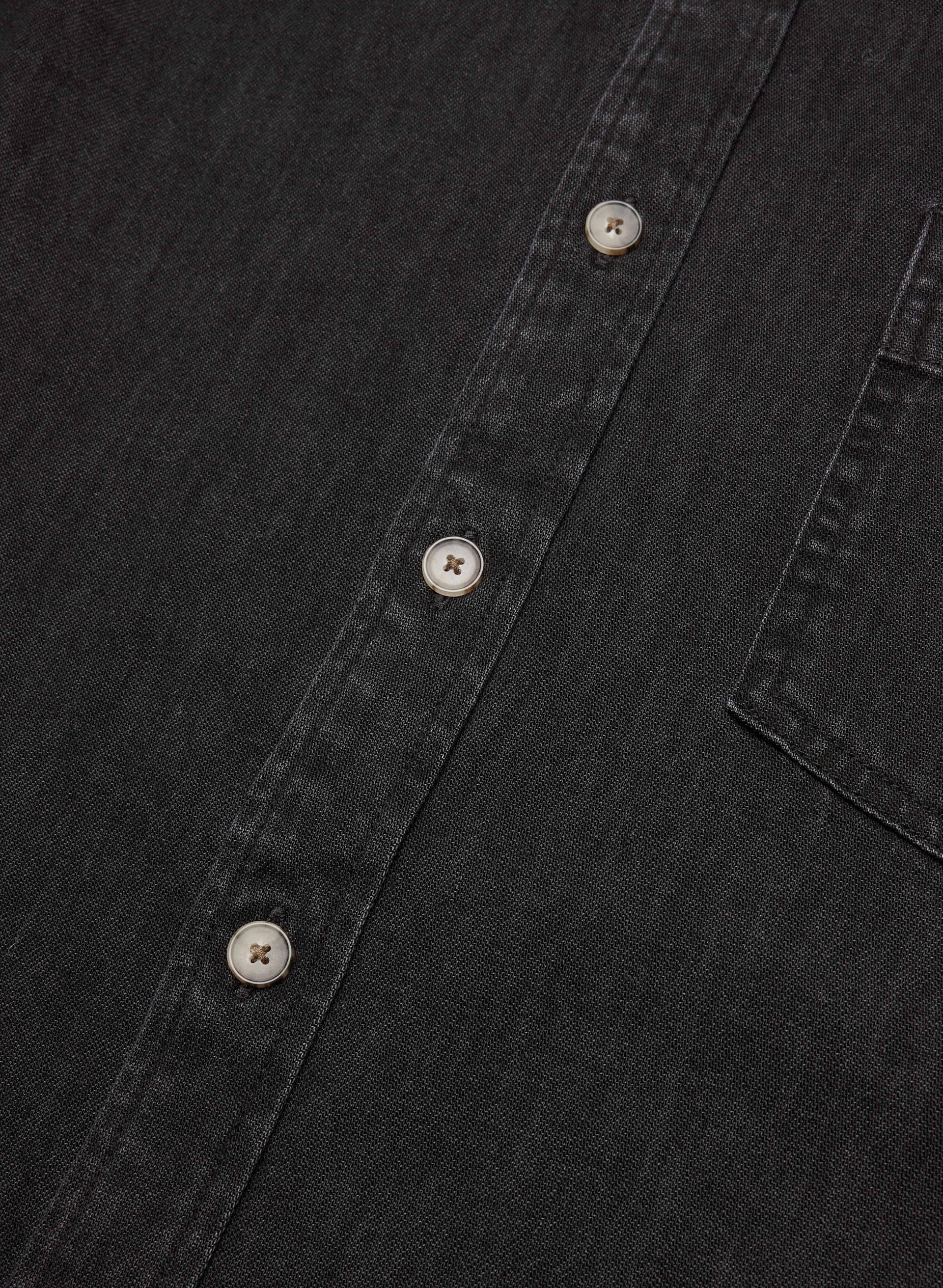 THE '80S COMFY DENIM SHIRT | Aritzia
