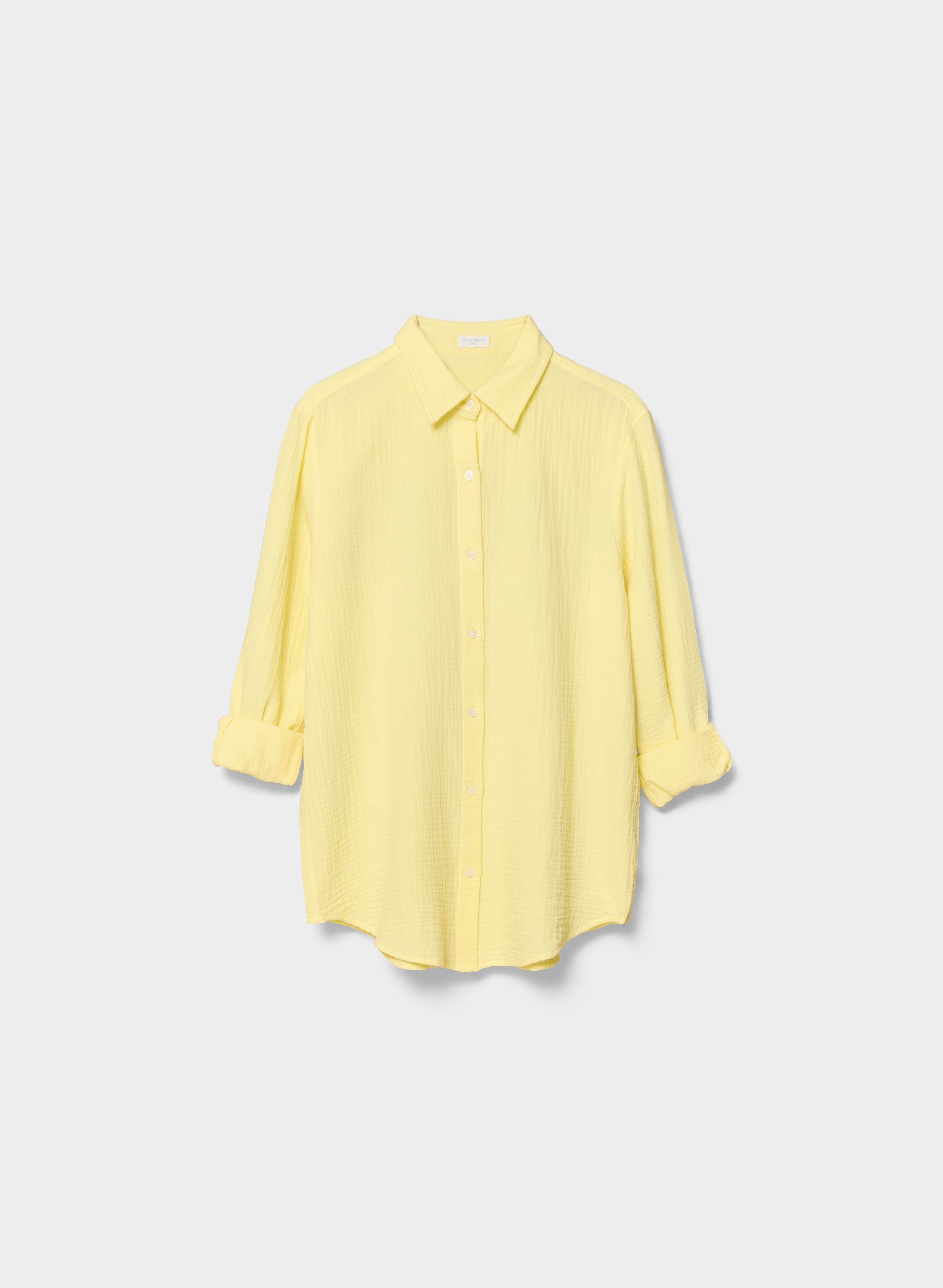 AIRPLUSH COTTON™ SAIL SHIRT - Relaxed 100% organic cotton button-up shirt. 