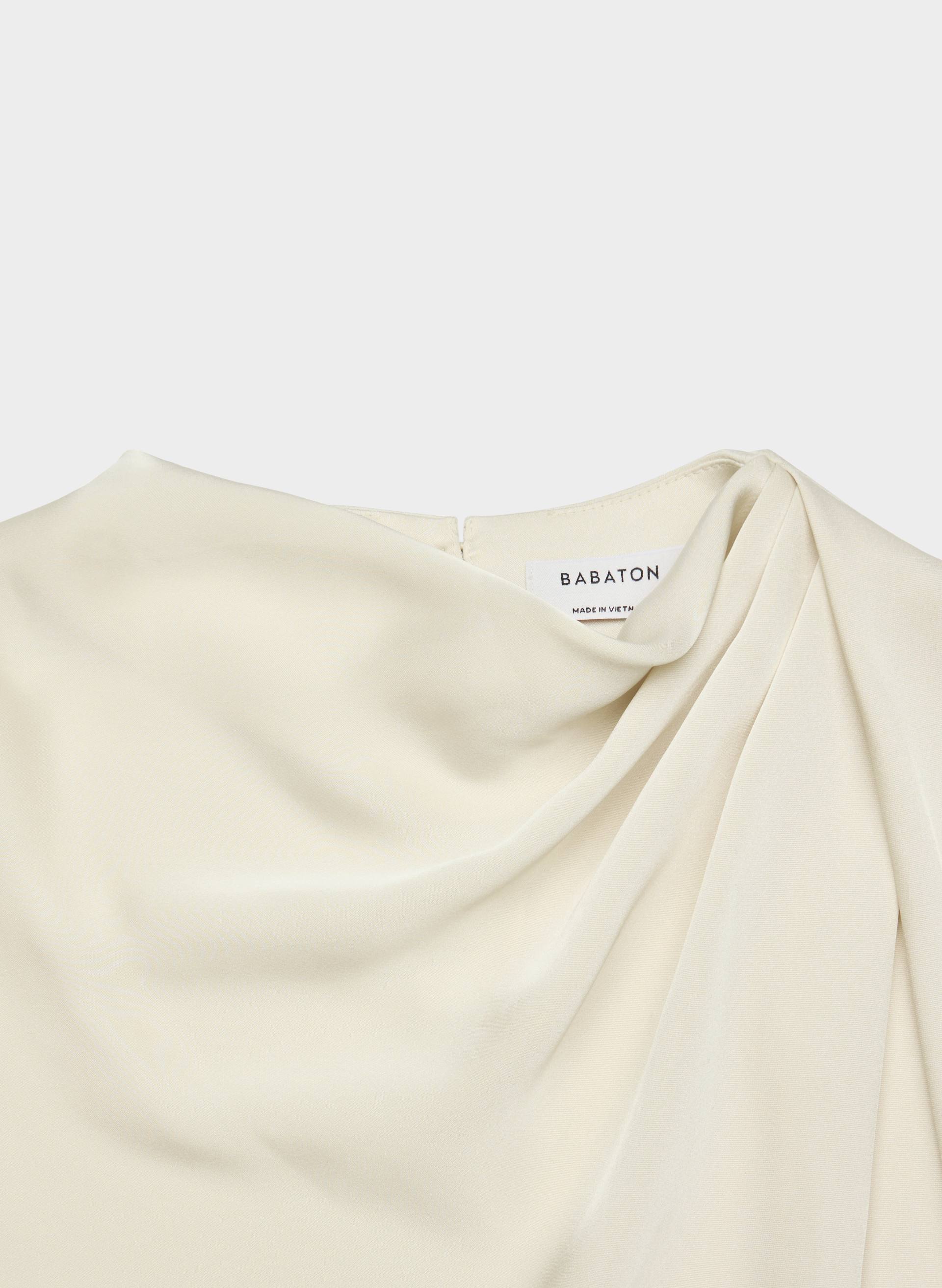 NOMINEE SATIN BLOUSE | Aritzia