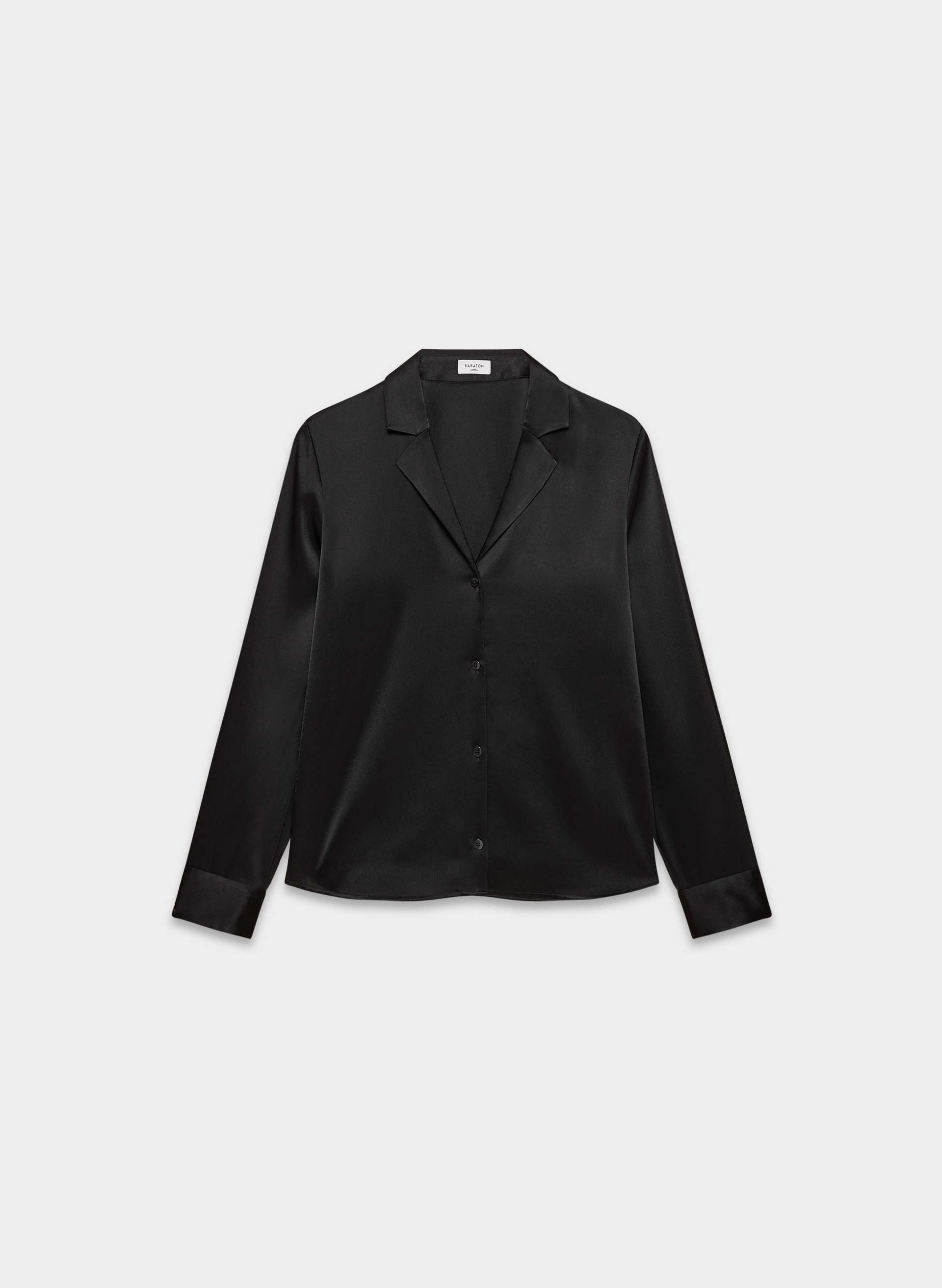 DOVER SATIN SHIRT | Aritzia