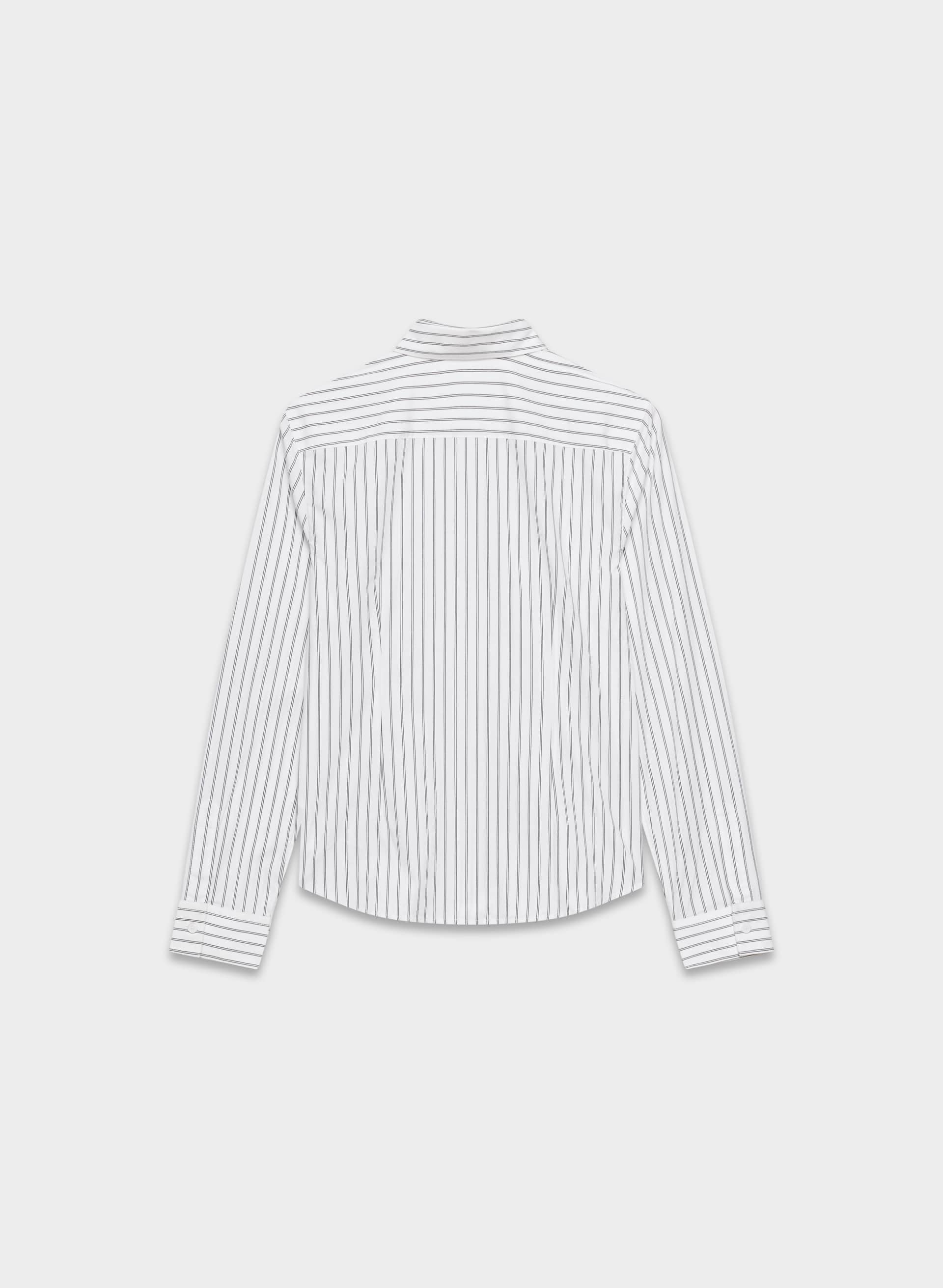 CHRONICLE SLIM POPLIN SHIRT | Aritzia