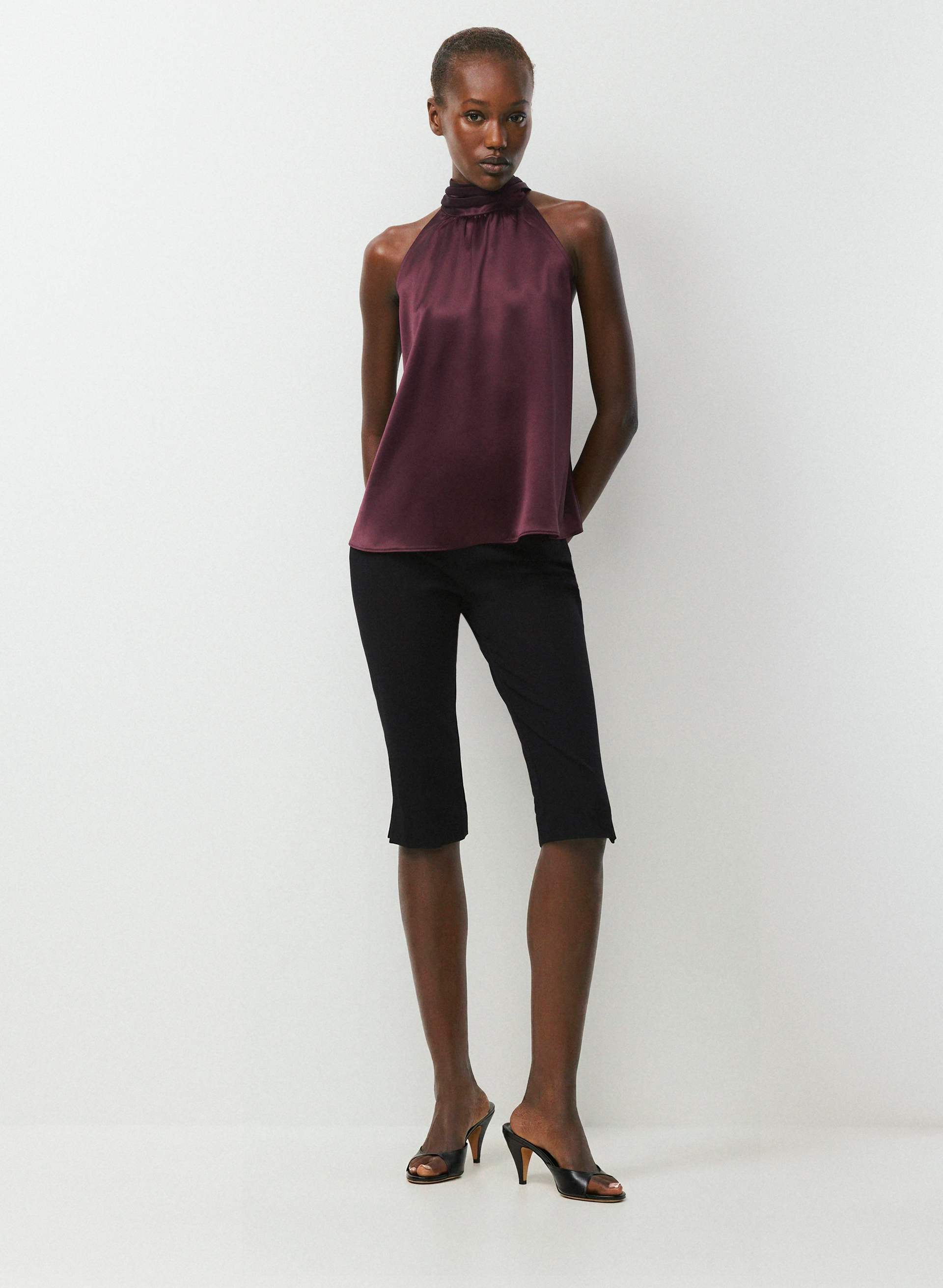 Shiloh Satin Bustier | Aritzia CA
