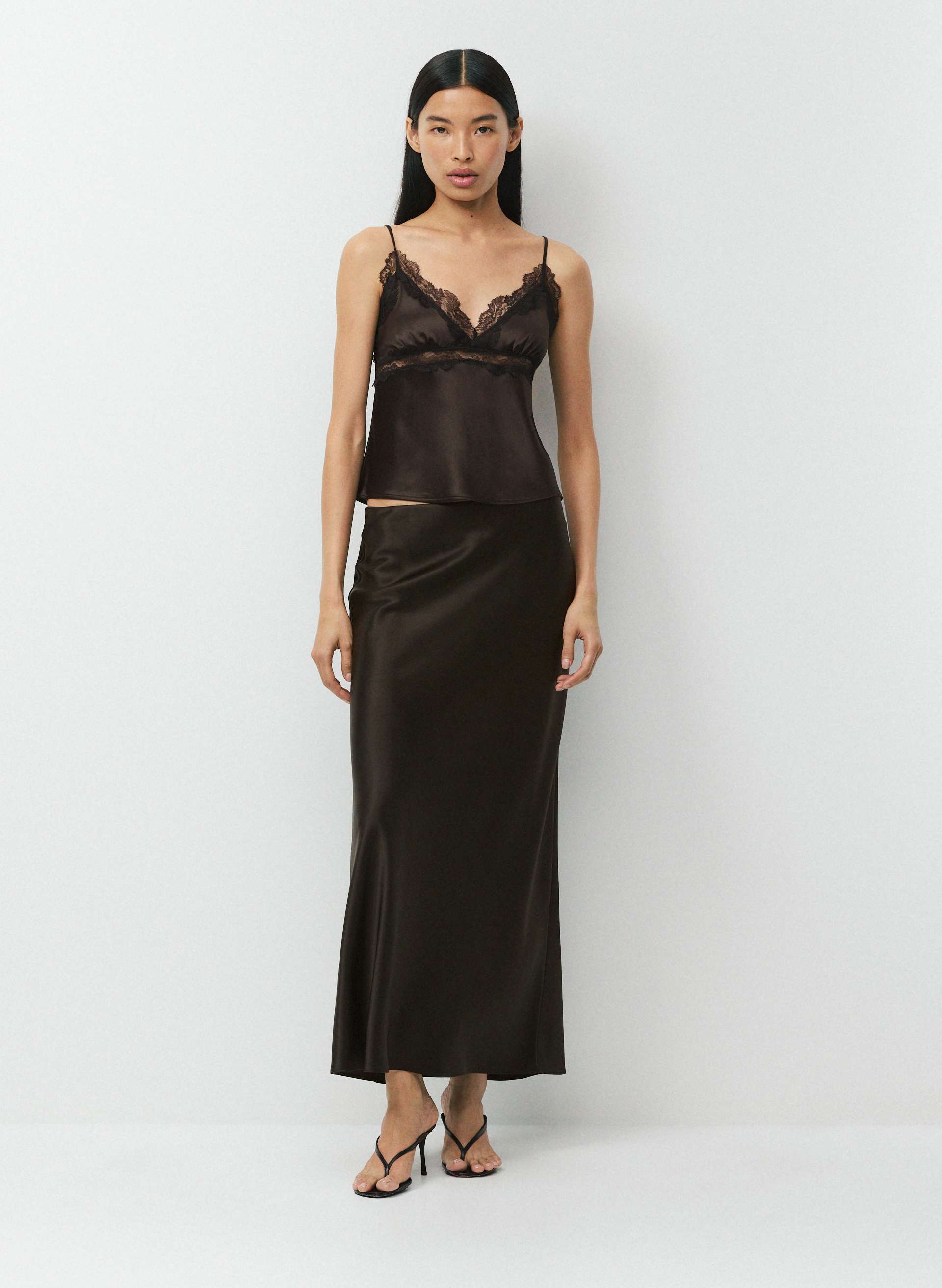 Foxtrot Satin Camisole | Aritzia US