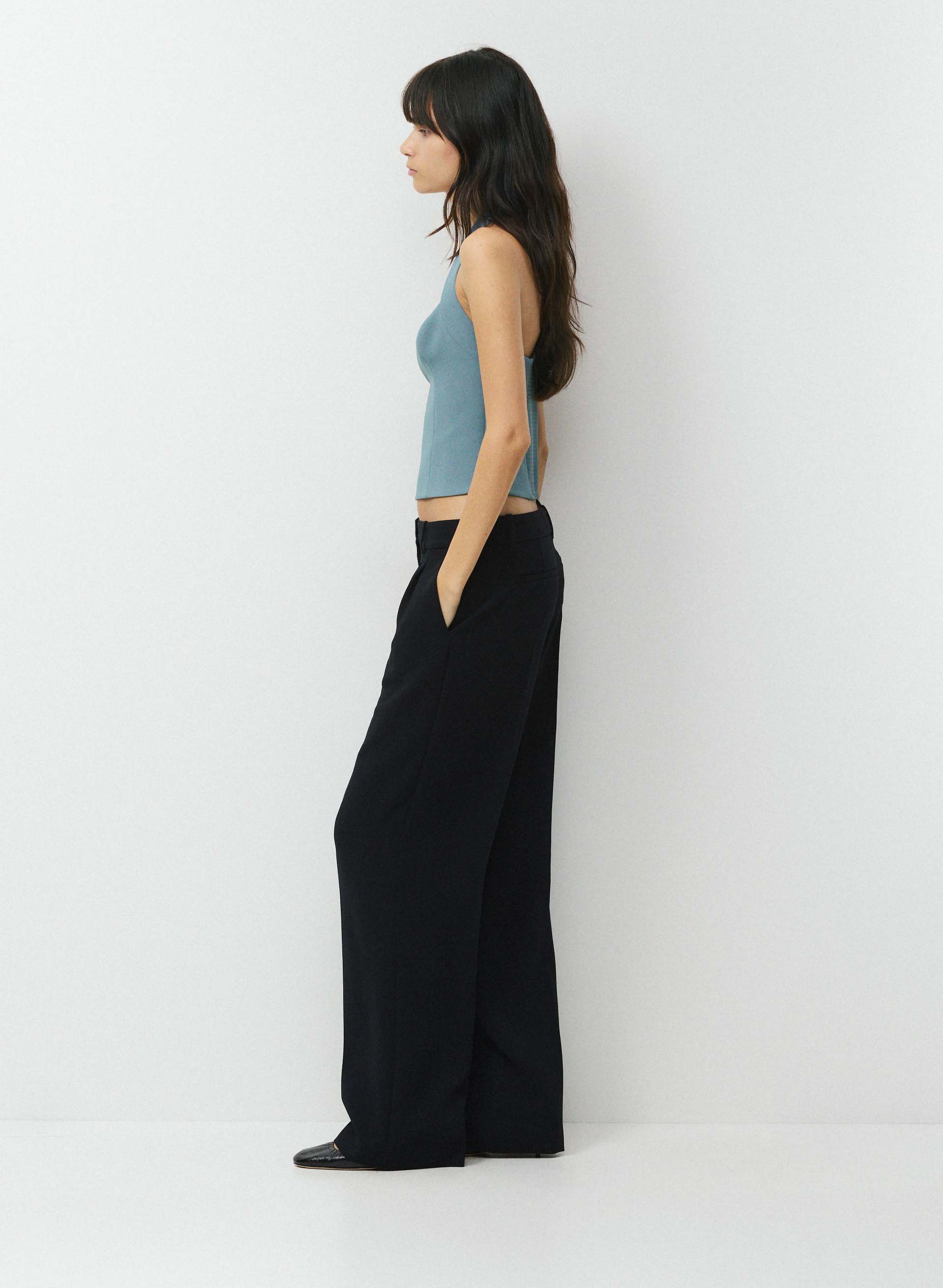 WHISPER HALTER TOP | Aritzia