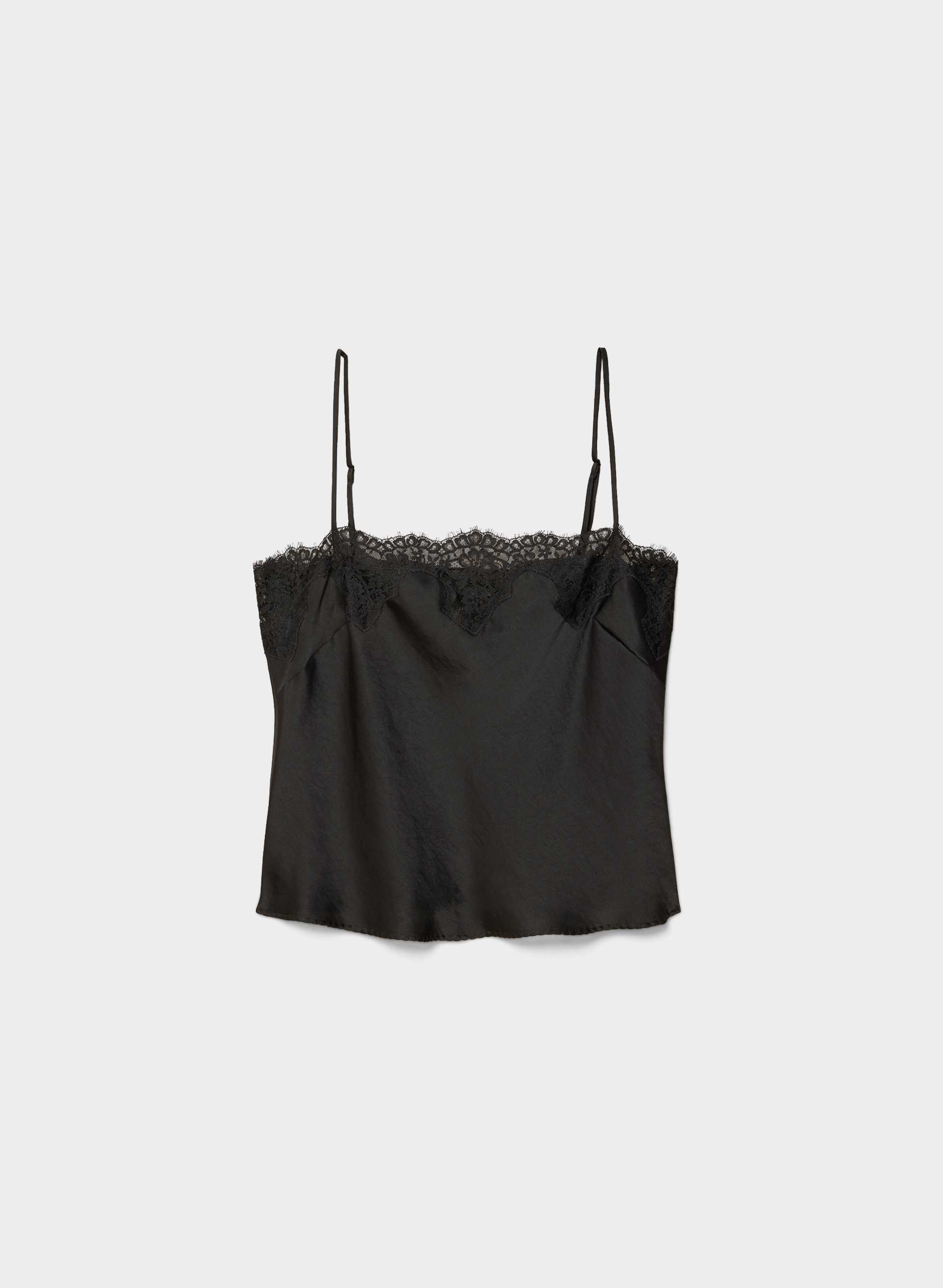 CAMISOLE GRENACHE EN SATIN | Aritzia