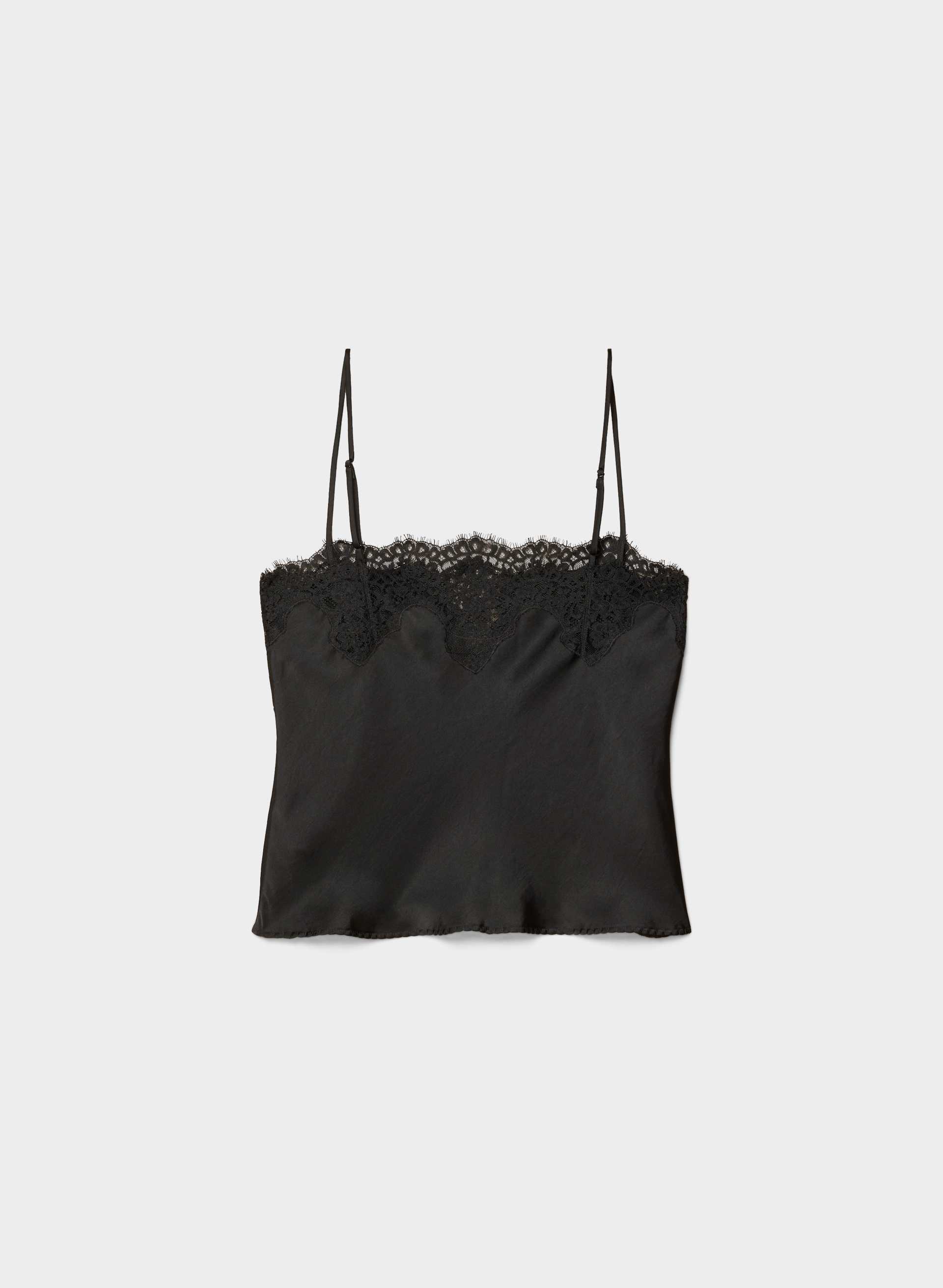 CAMISOLE GRENACHE EN SATIN | Aritzia