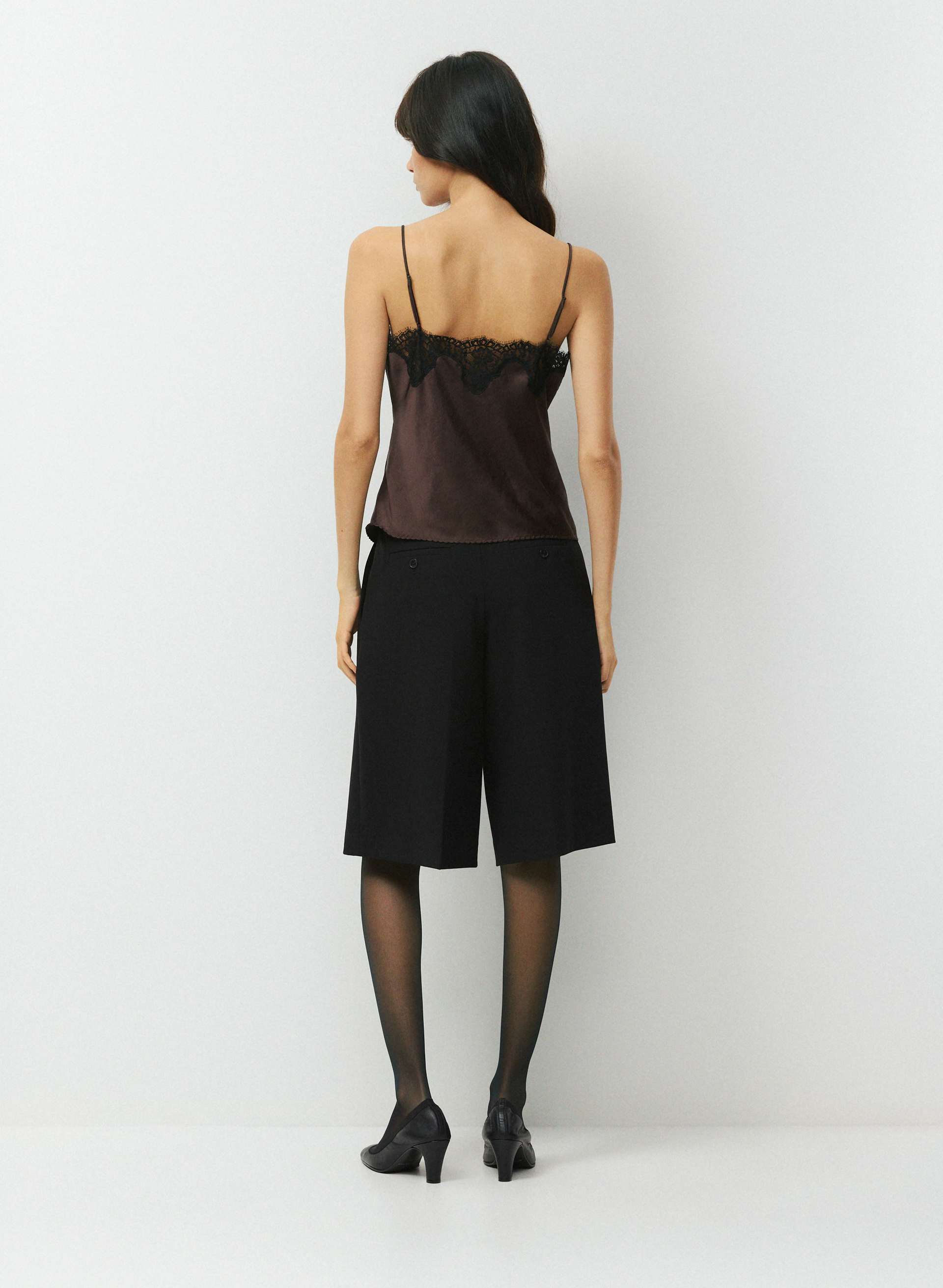 Grenache Satin Camisole | Aritzia US