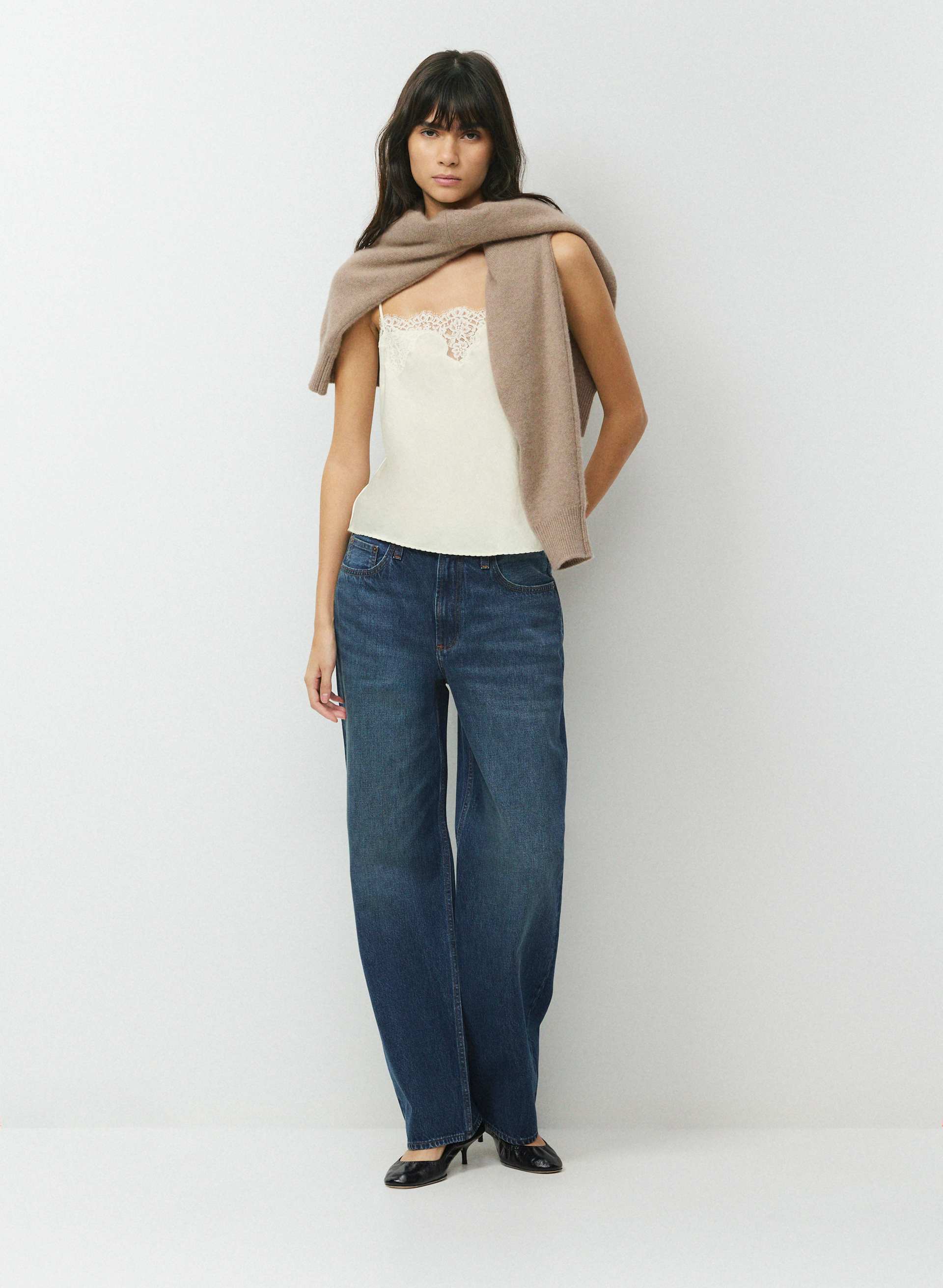 Grenache Satin Camisole | Aritzia US