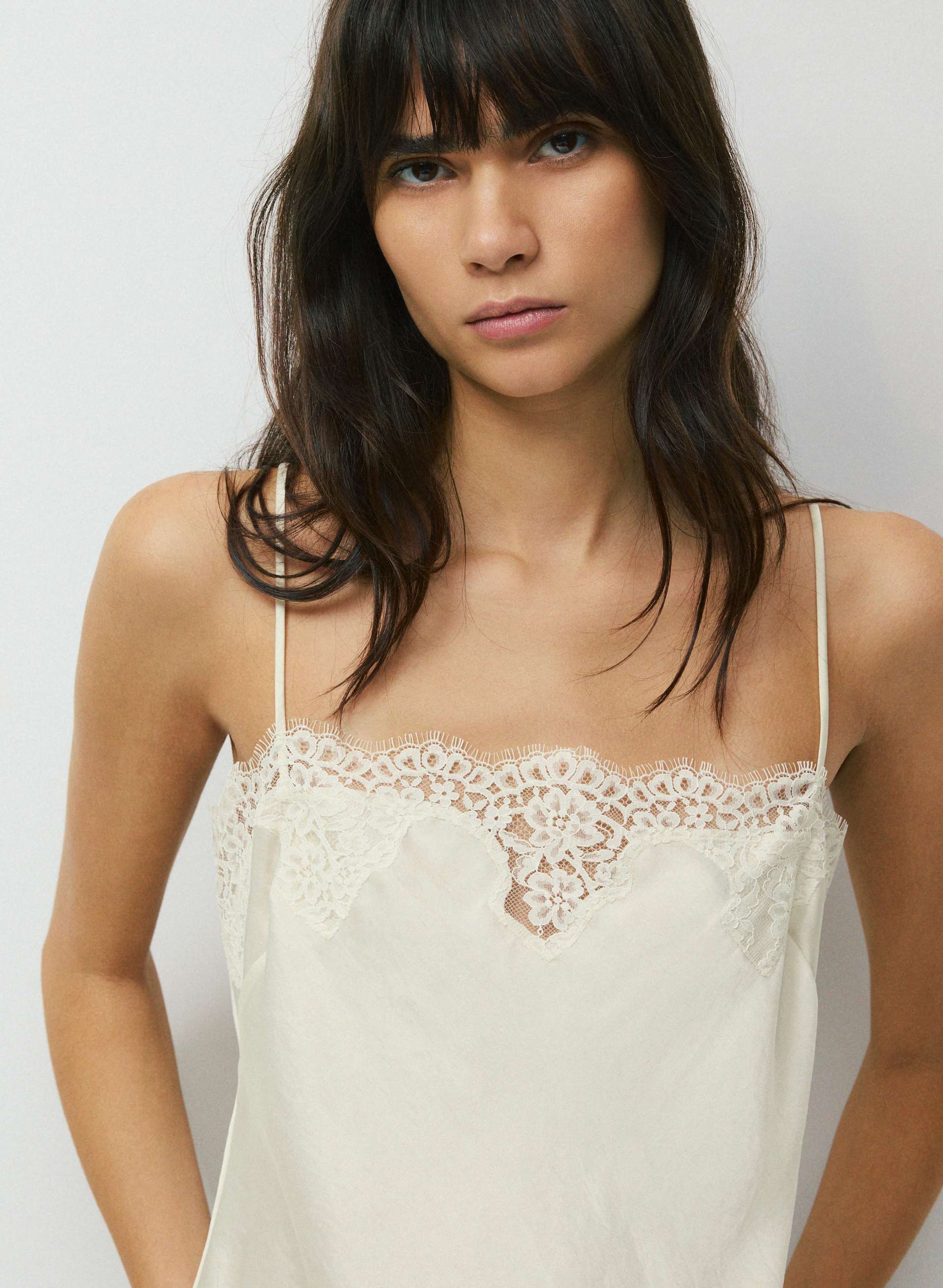 Grenache Satin Camisole | Aritzia CA