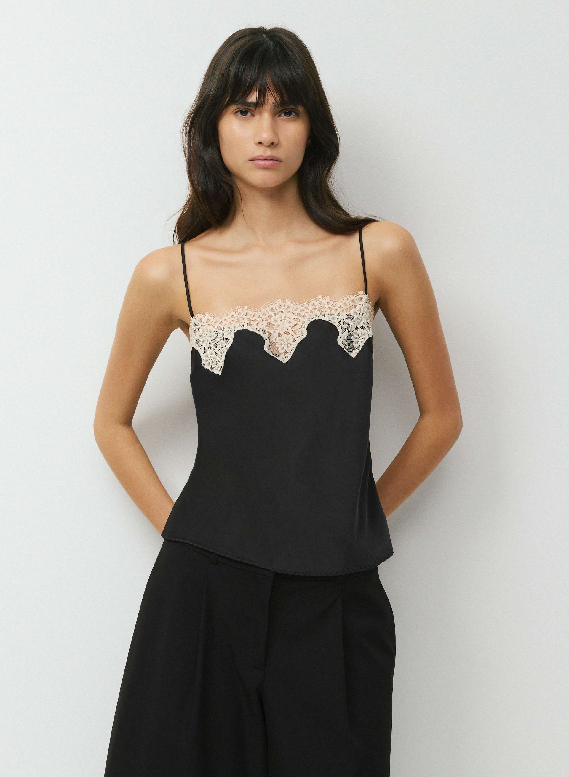 Grenache Satin Camisole | Aritzia INTL