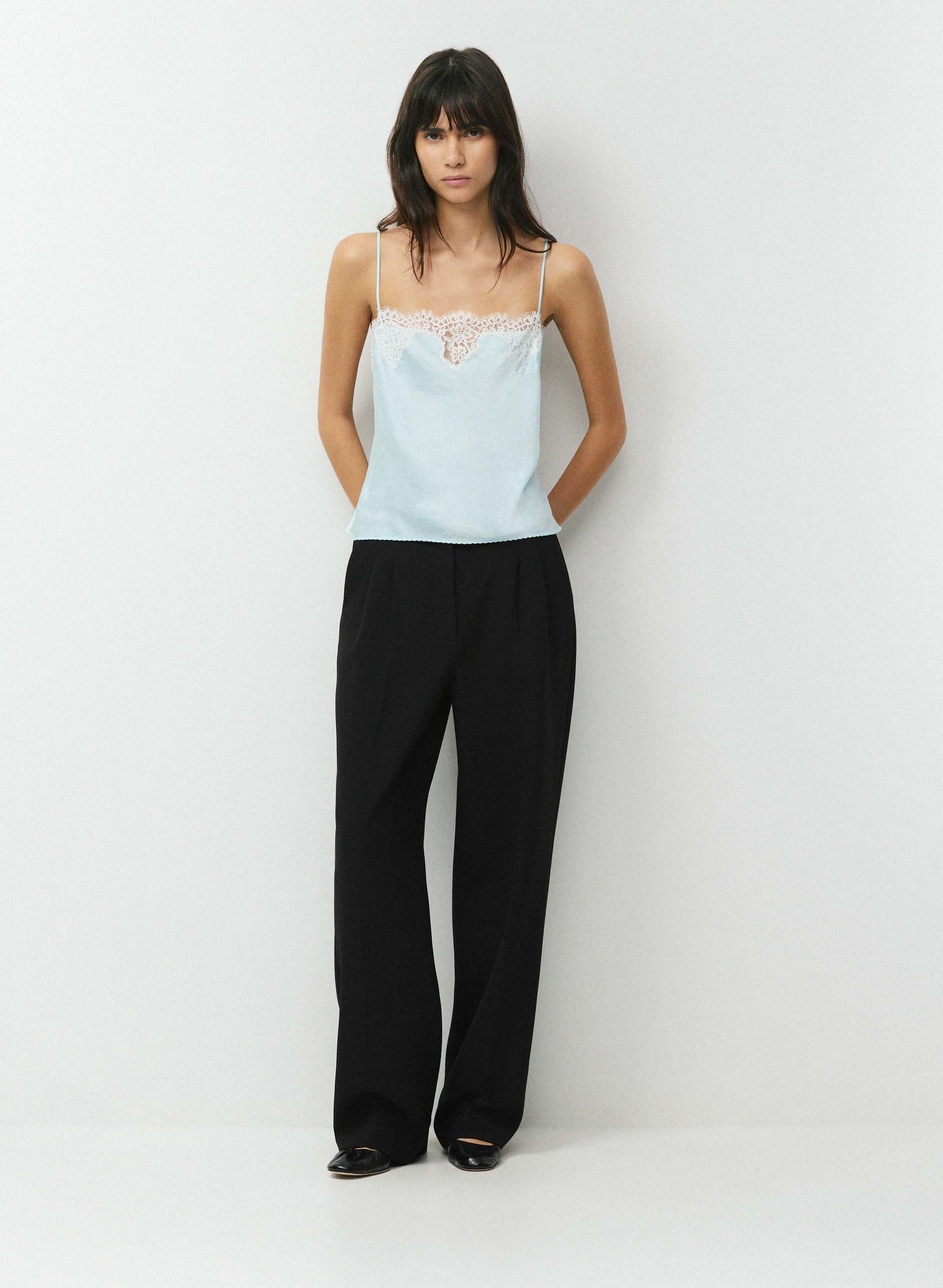 Grenache Satin Camisole | Aritzia US