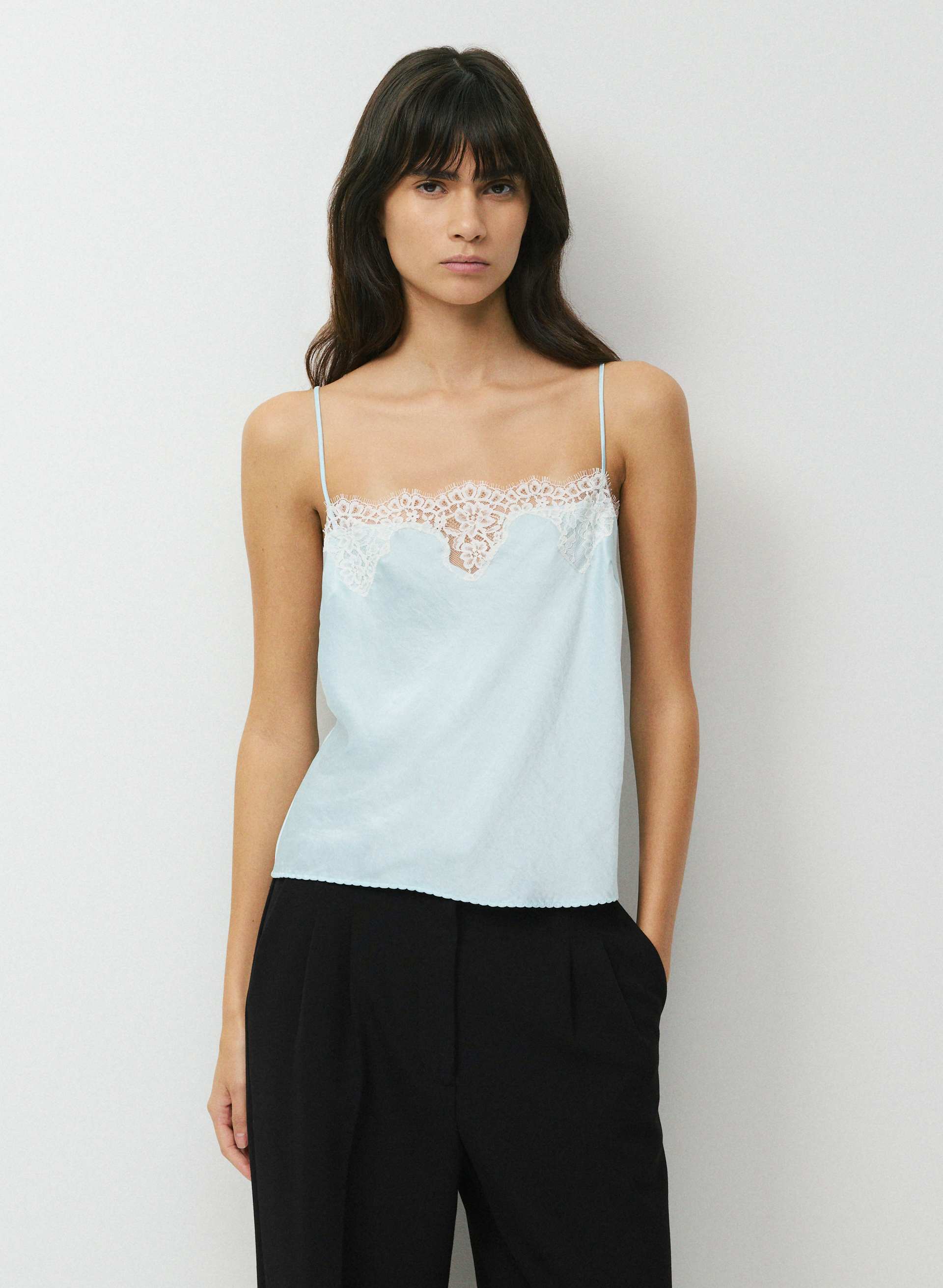 Grenache Satin Camisole | Aritzia US