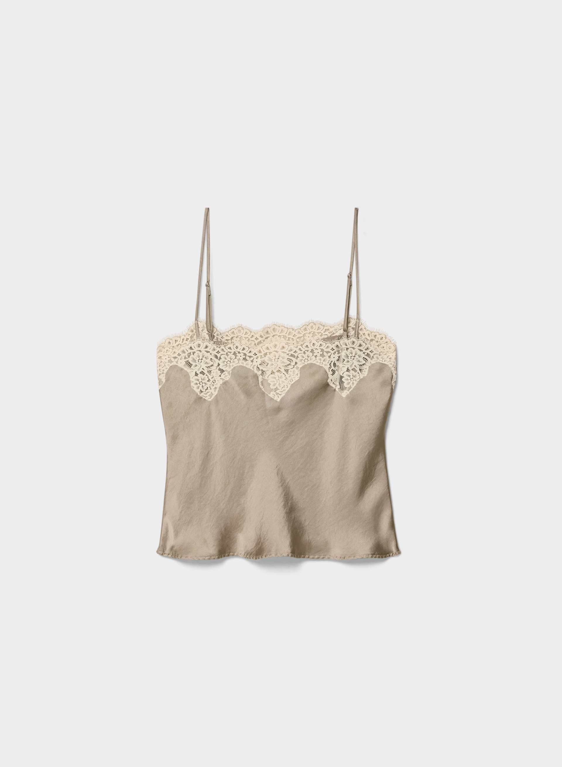 Grenache Satin Camisole | Aritzia US