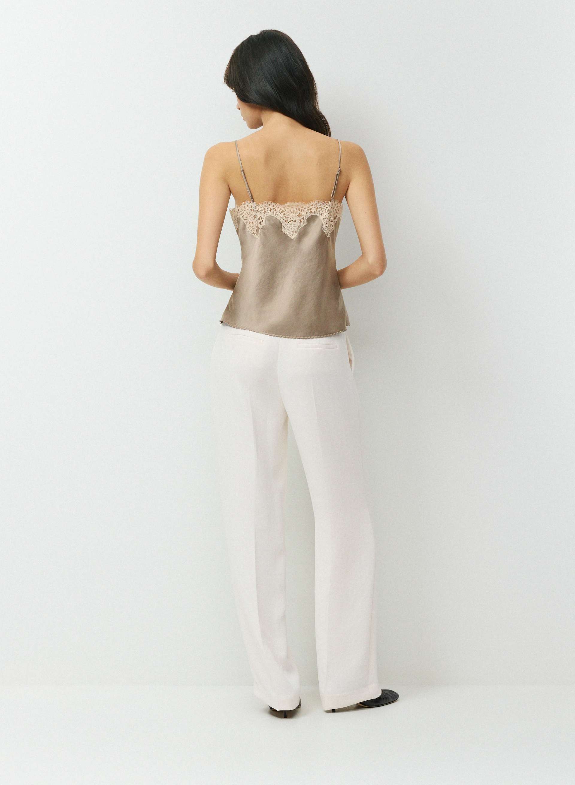 Grenache Satin Camisole | Aritzia US