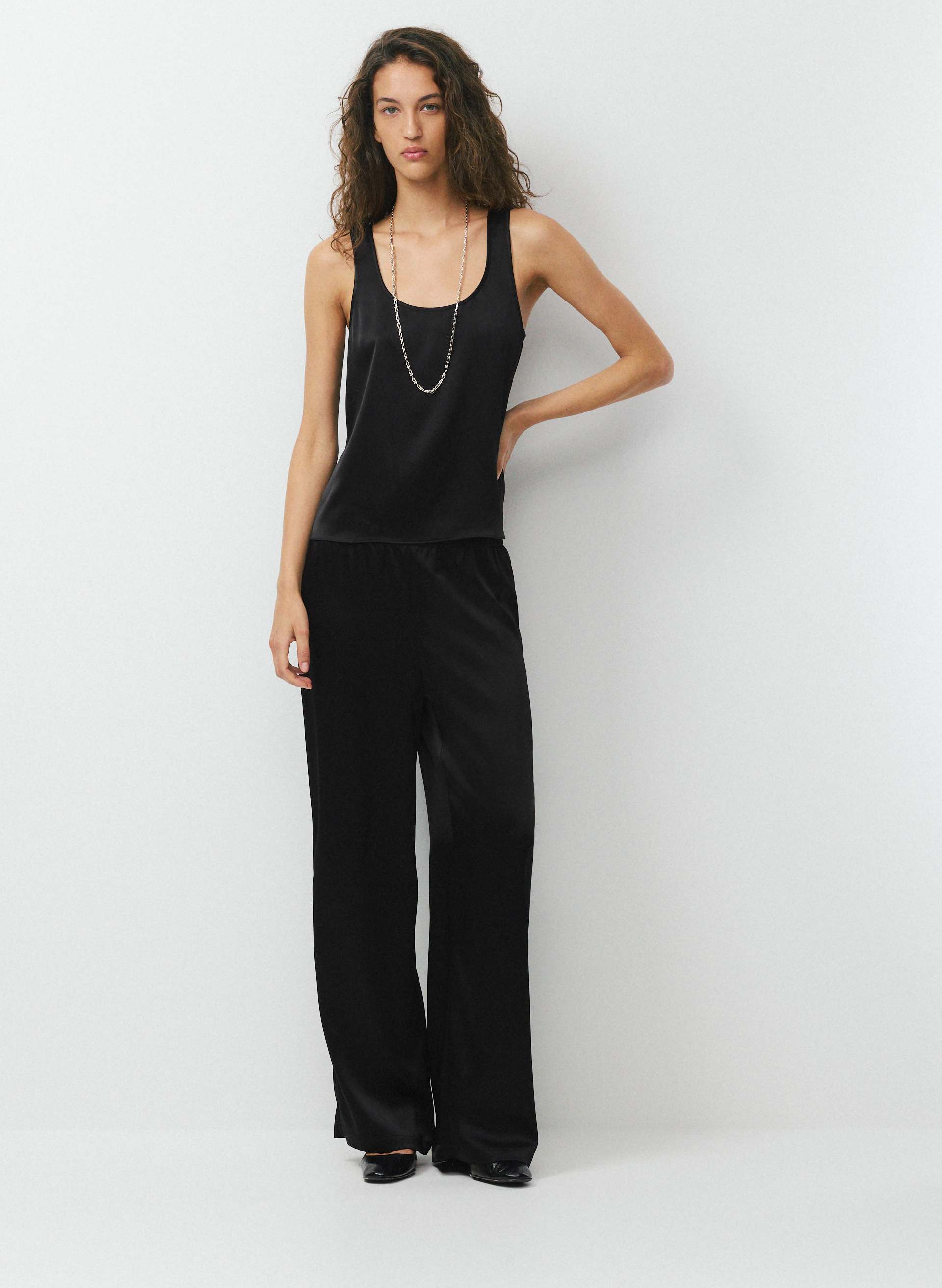 ASSET SATIN TOP | Aritzia