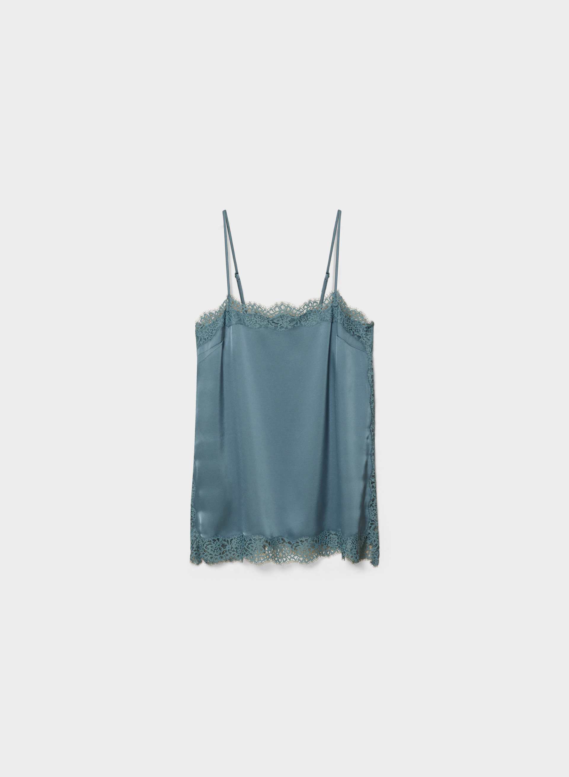 CAMISOLE SERIF EN SATIN | Aritzia
