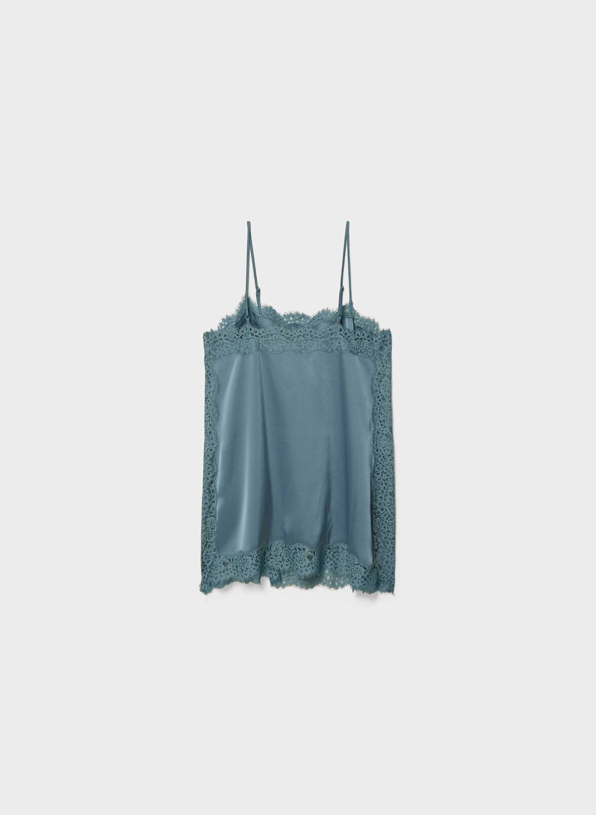 CAMISOLE SERIF EN SATIN | Aritzia