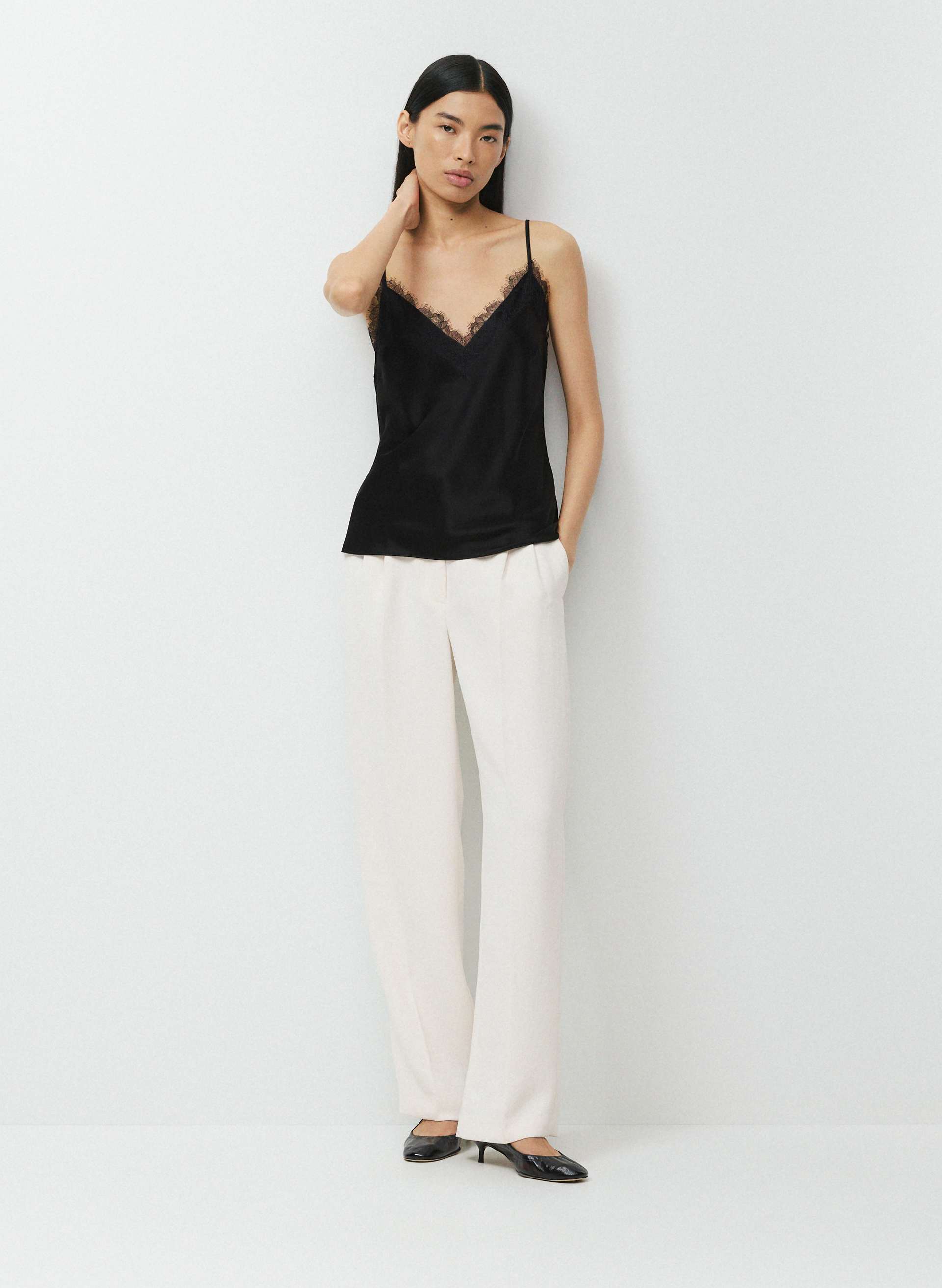 SUNLANE SATIN CAMISOLE | Aritzia