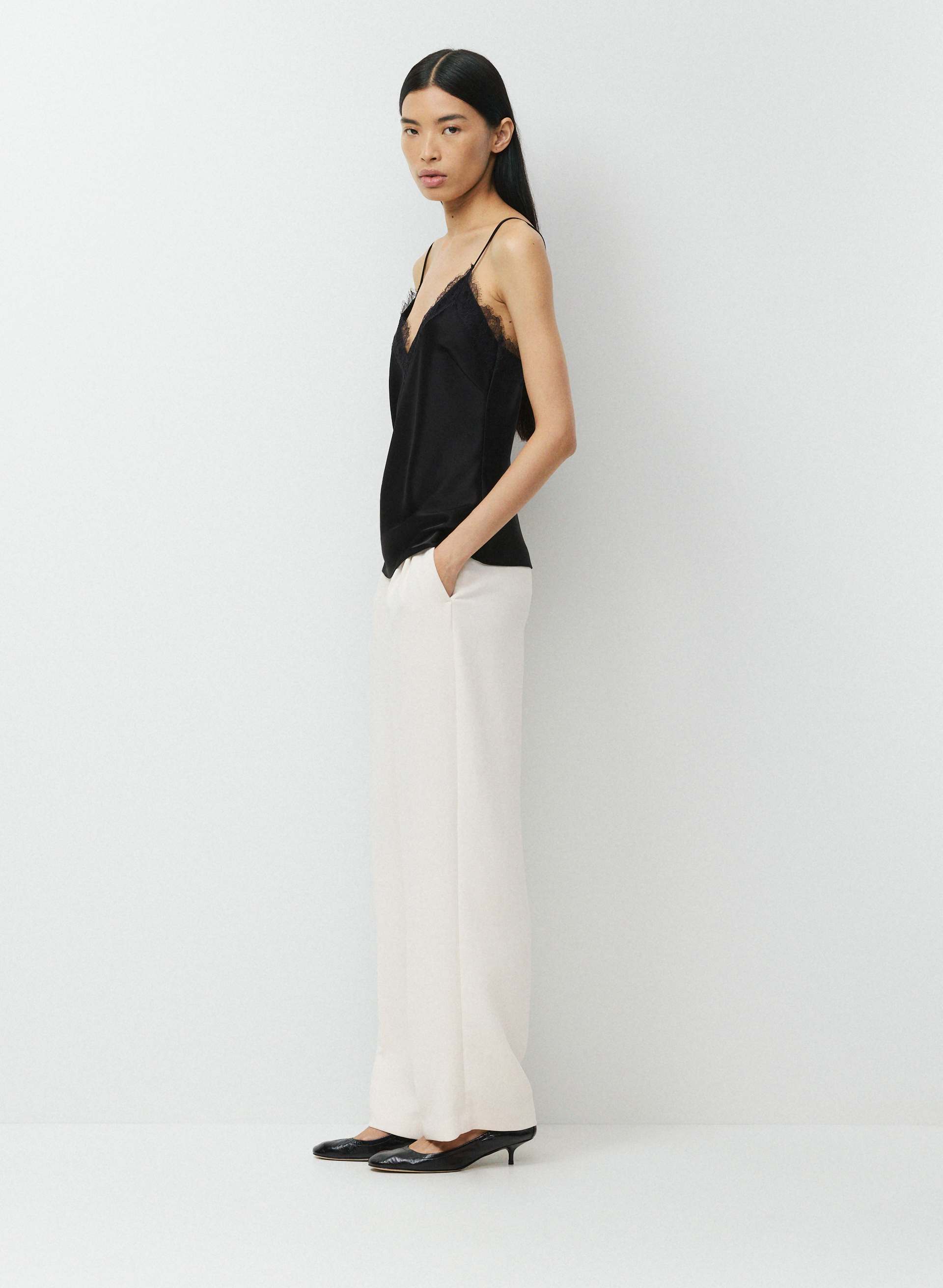 SUNLANE SATIN CAMISOLE | Aritzia