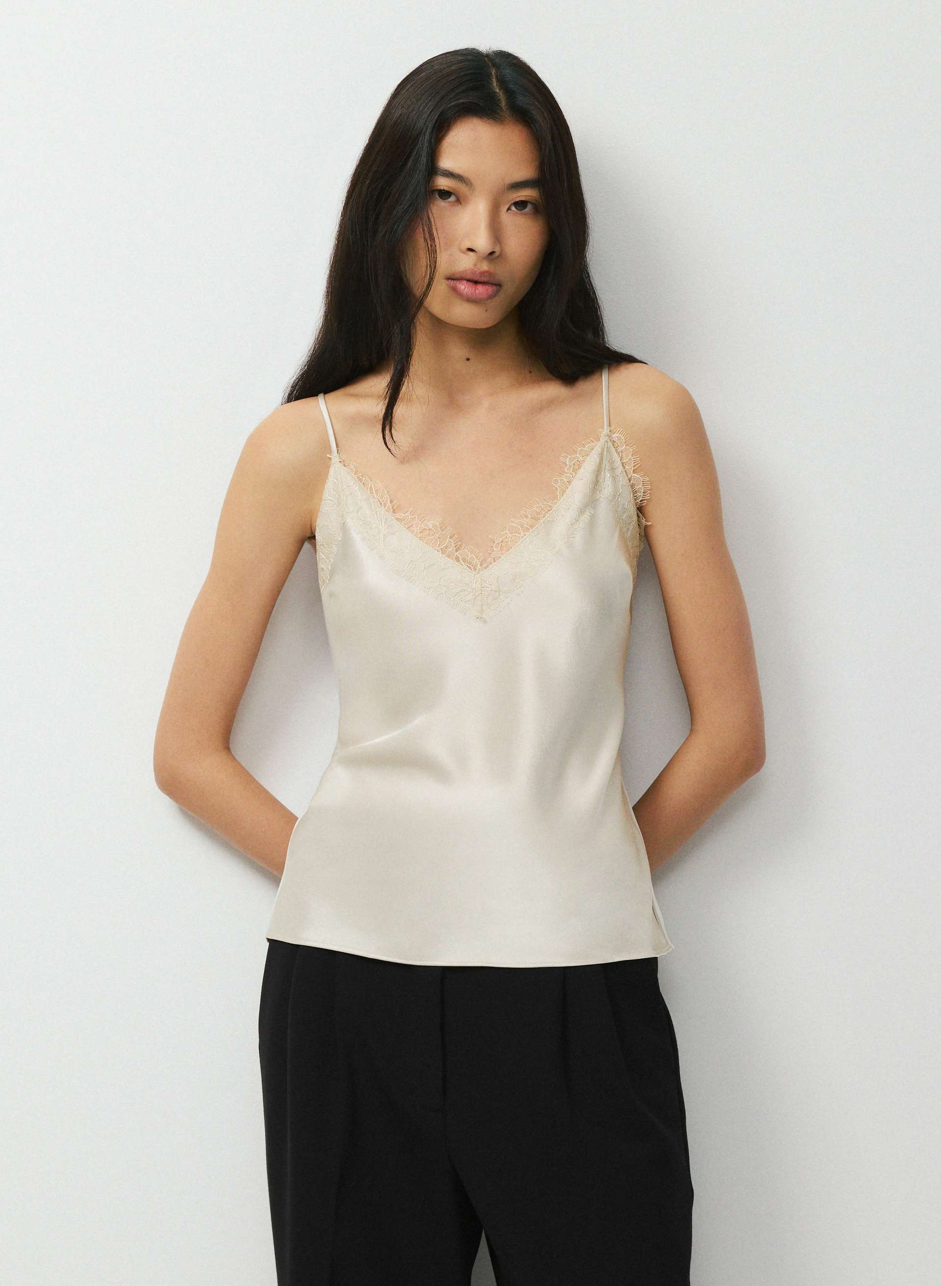 Sunlane Satin Camisole | Aritzia US