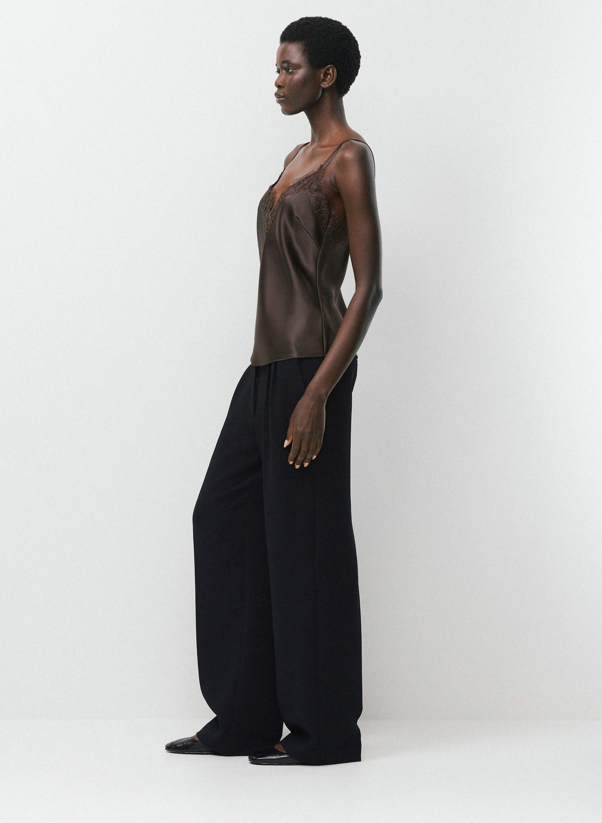Sunlane Satin Camisole | Aritzia US
