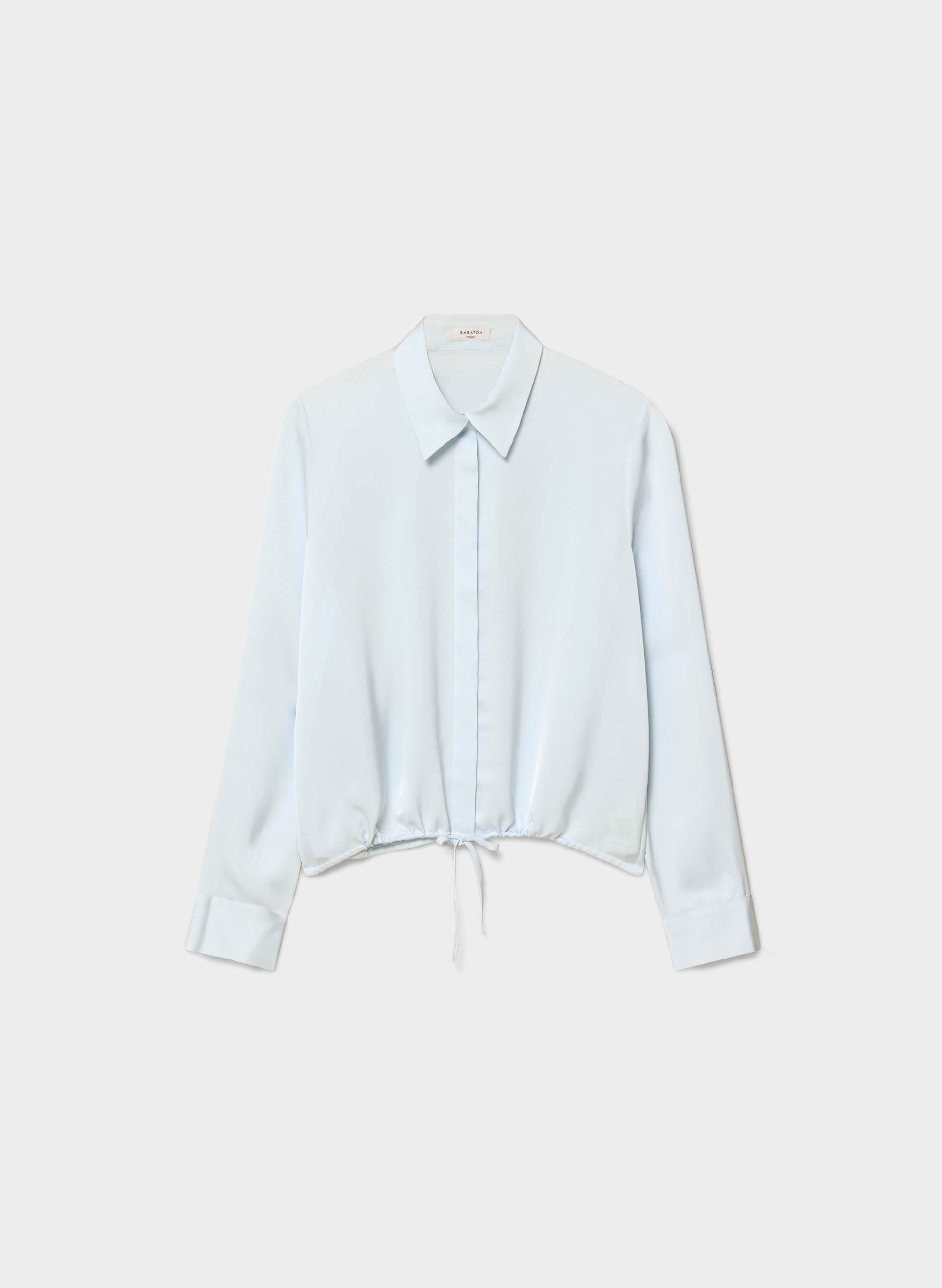 VANTAGE SATIN BLOUSE | Aritzia