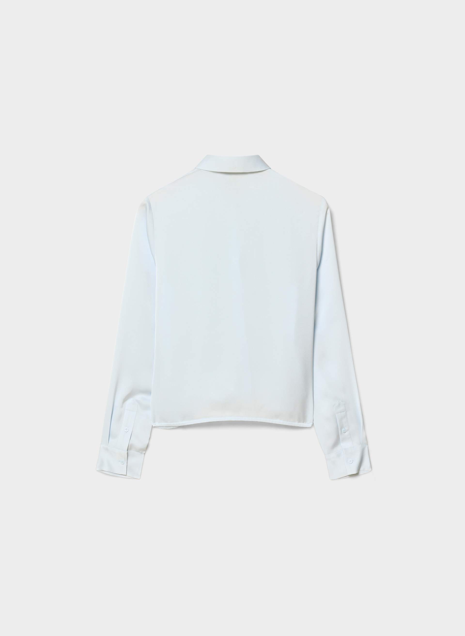 VANTAGE SATIN BLOUSE | Aritzia