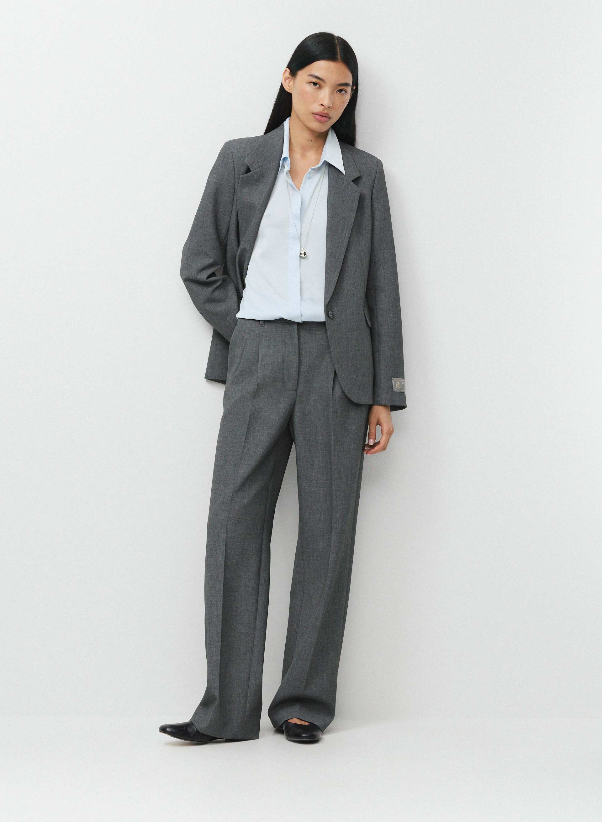 VANTAGE SATIN BLOUSE | Aritzia