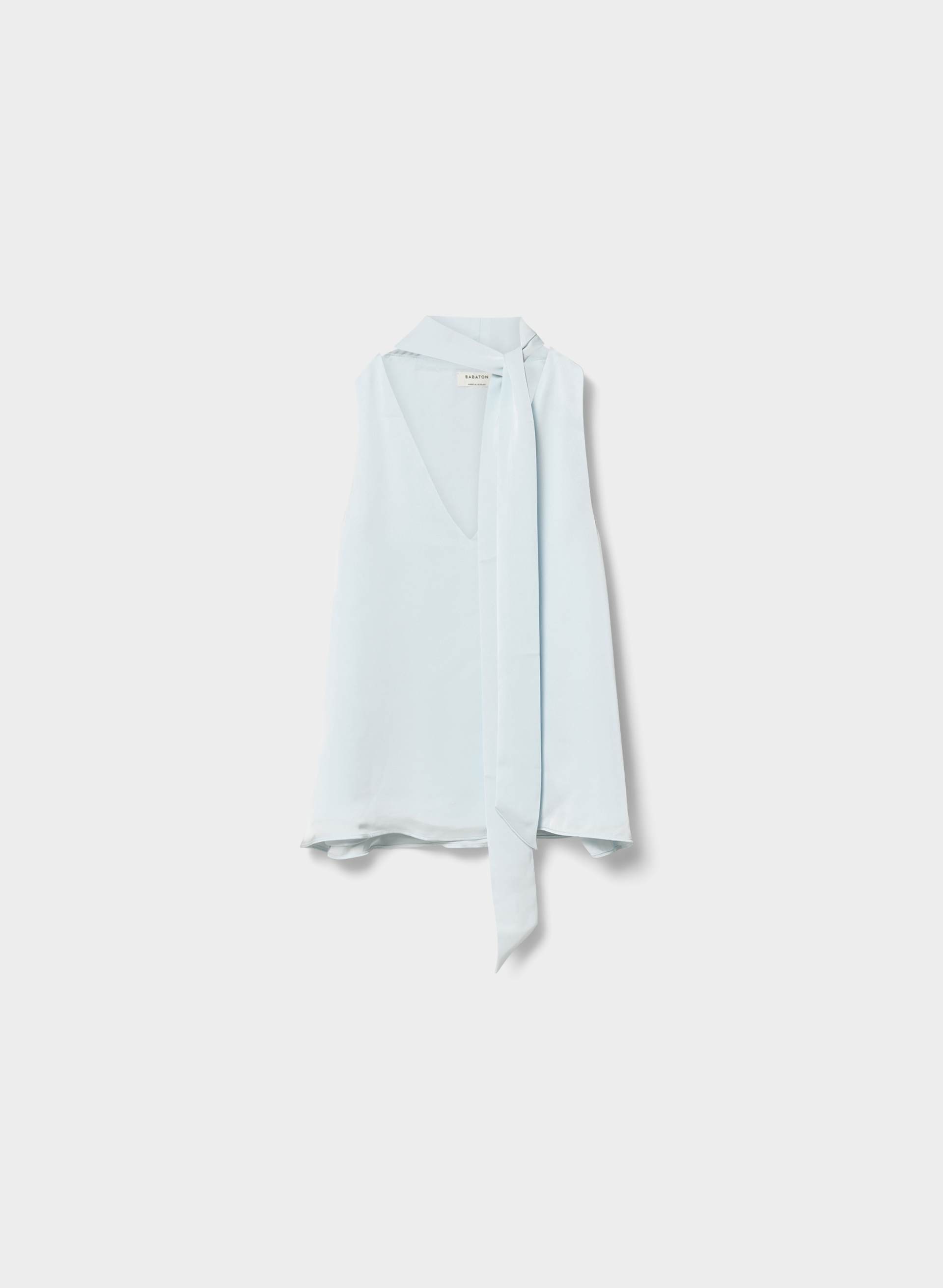 CONNECTOR SATIN TOP | Aritzia
