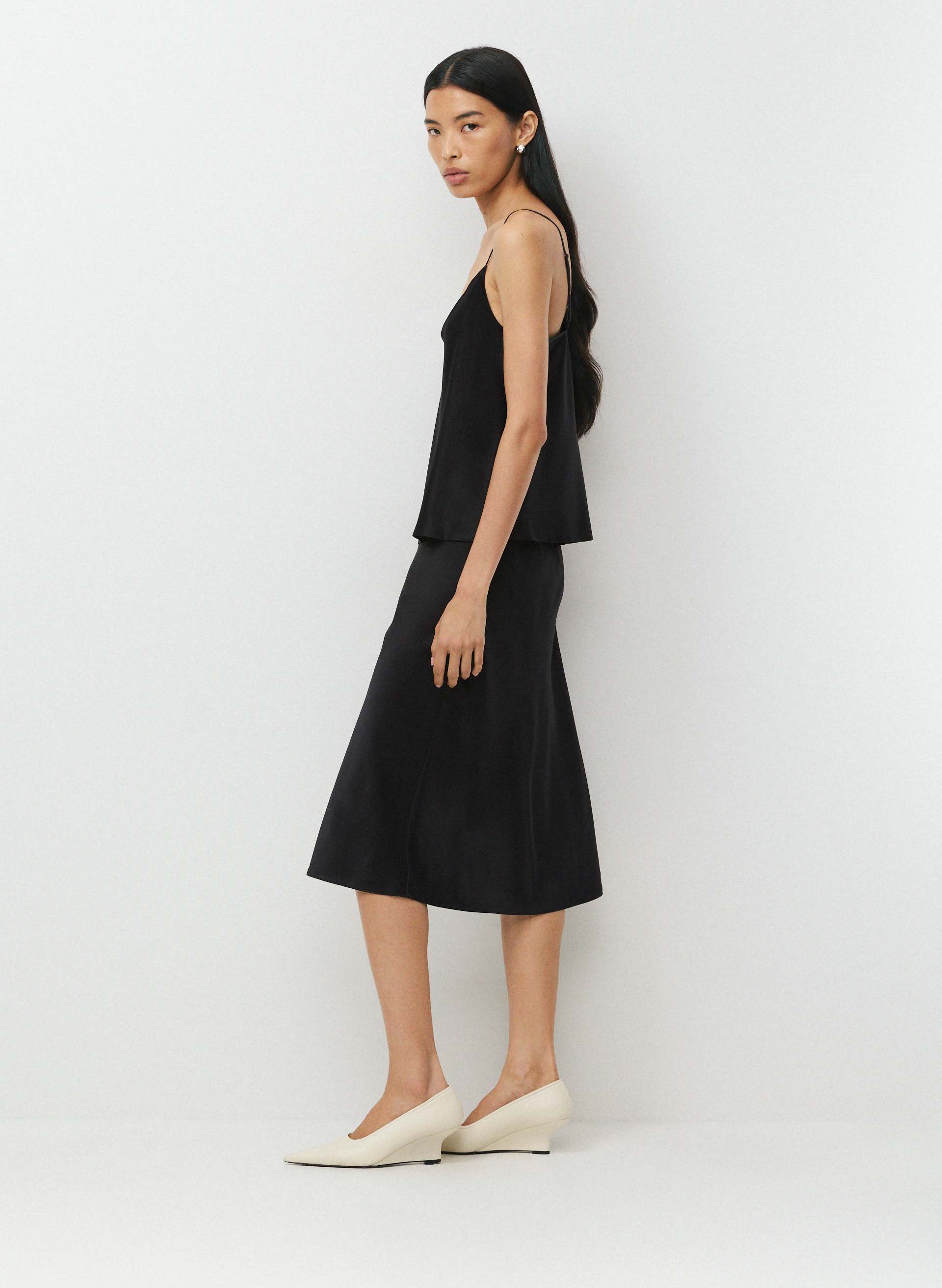 MEDIAN SILK CAMISOLE | Aritzia