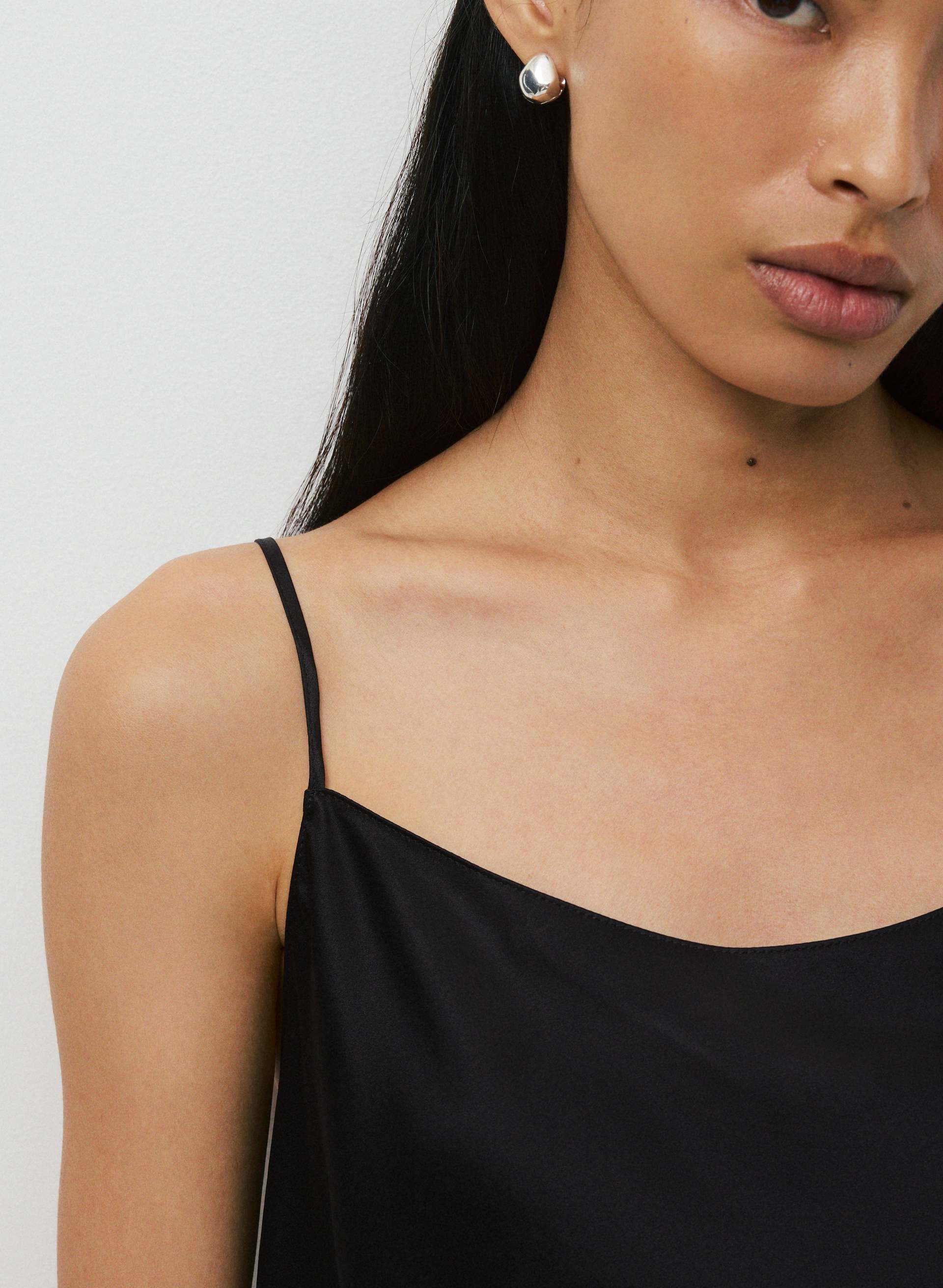MEDIAN SILK CAMISOLE | Aritzia