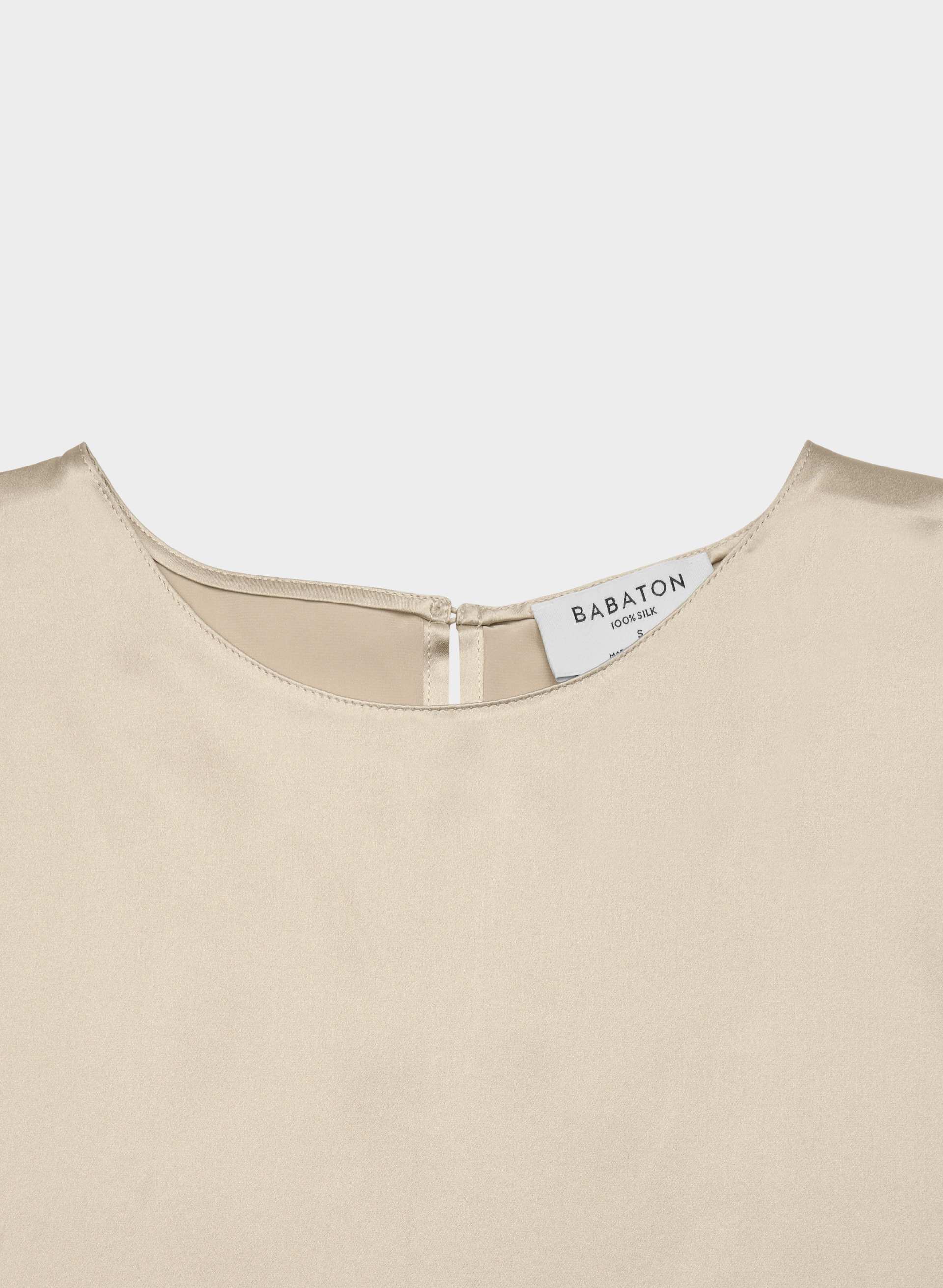 BOROUGH SILK TOP | Aritzia